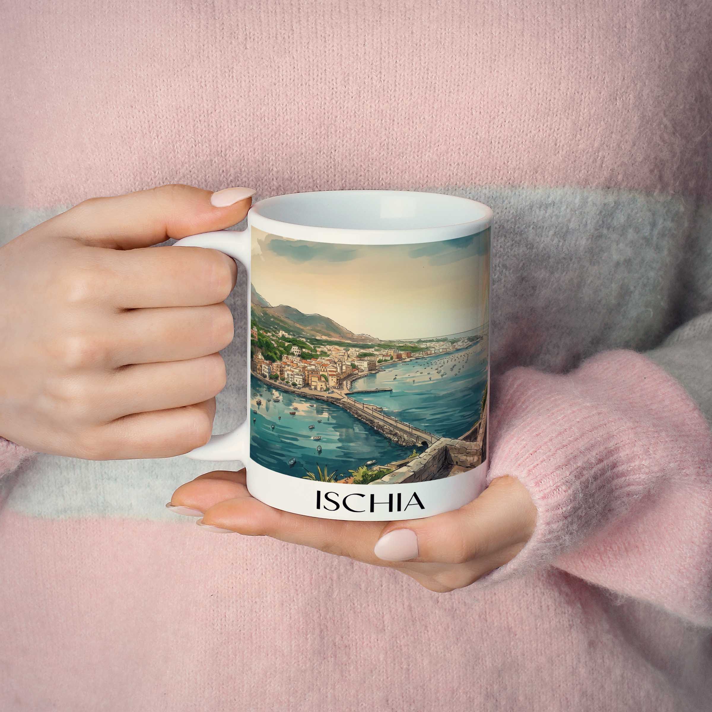 ischia-kampanien-italien-kaffeebecher-aquarell