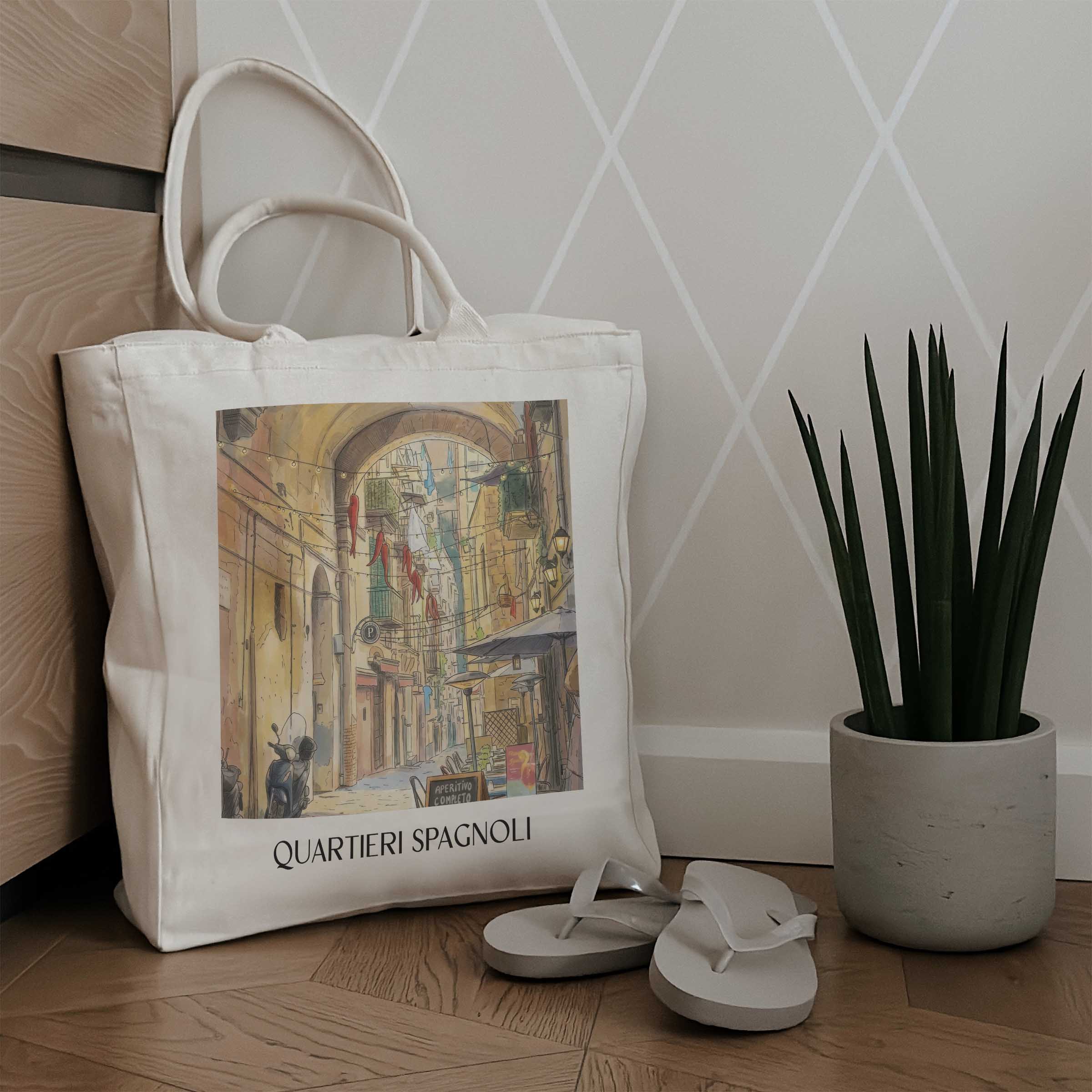quartieri-spagnoli-neapel-italien-einkaufstasche-aquarell
