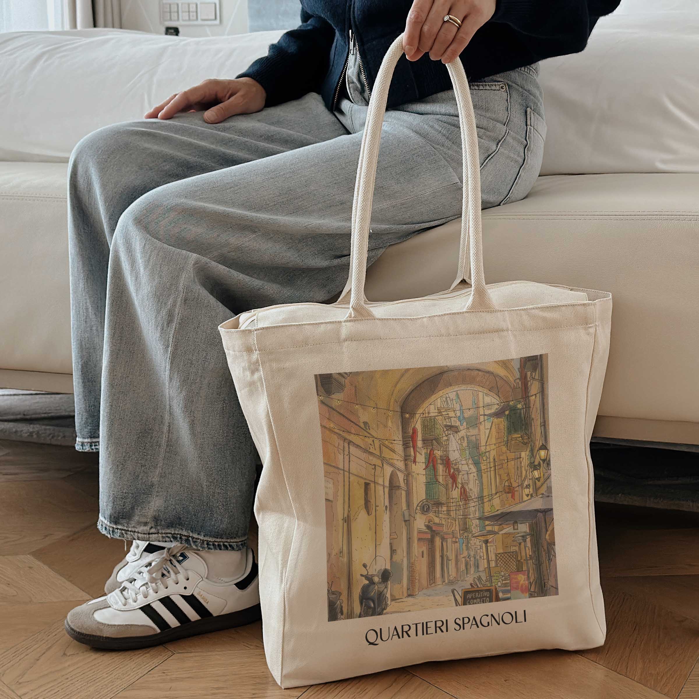 quartieri-spagnoli-neapel-italien-einkaufstasche-aquarell