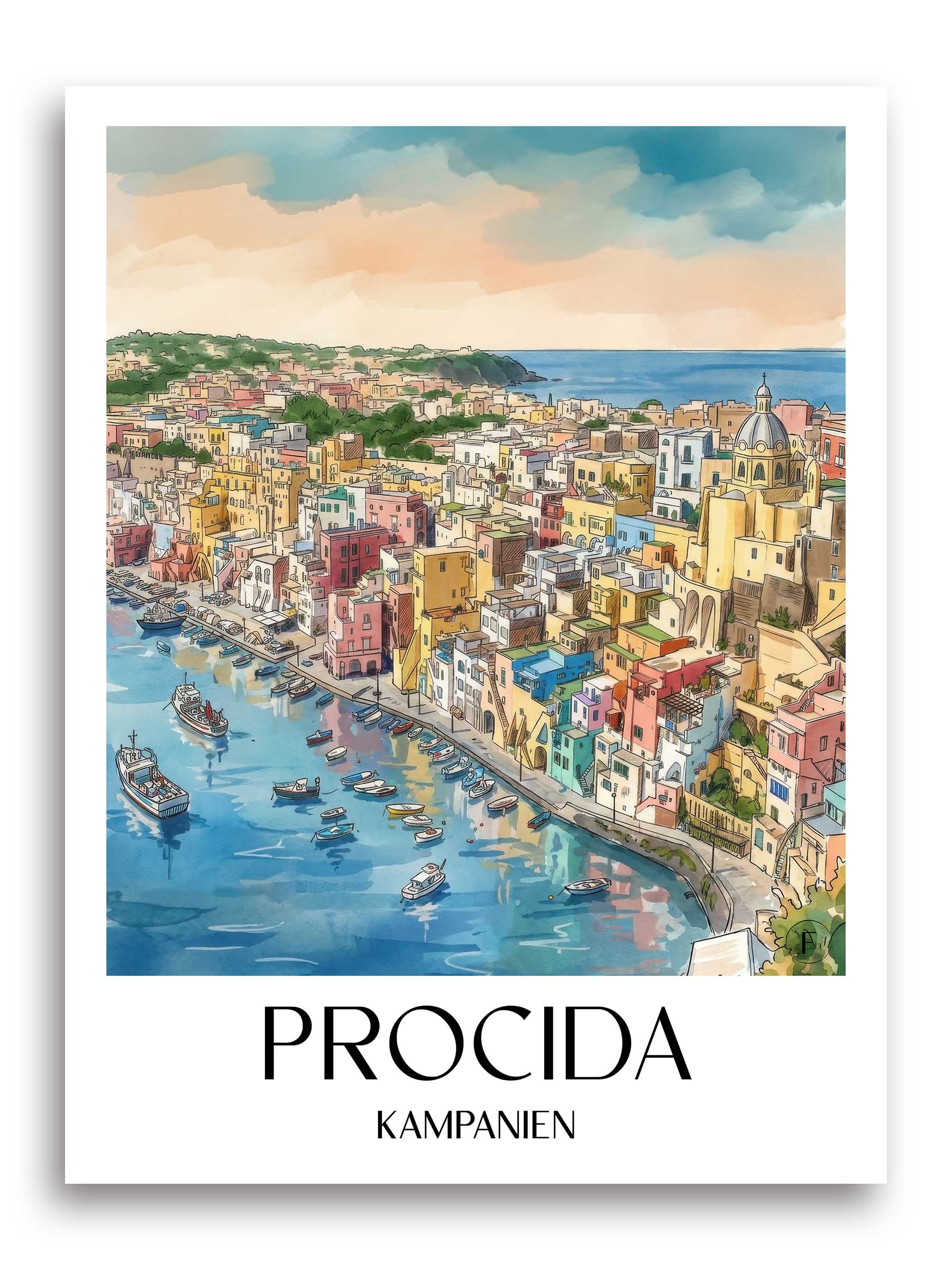 procida-kampanien-italien-poster-aquarell