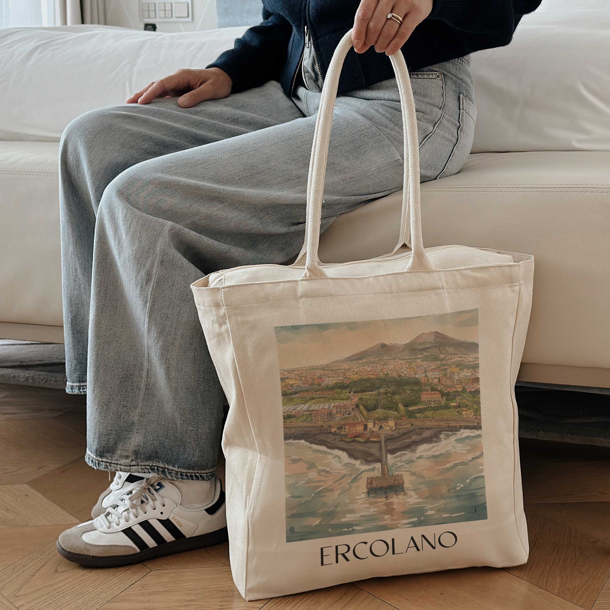 ercolano-neapel-italien-einkaufstasche-aquarell