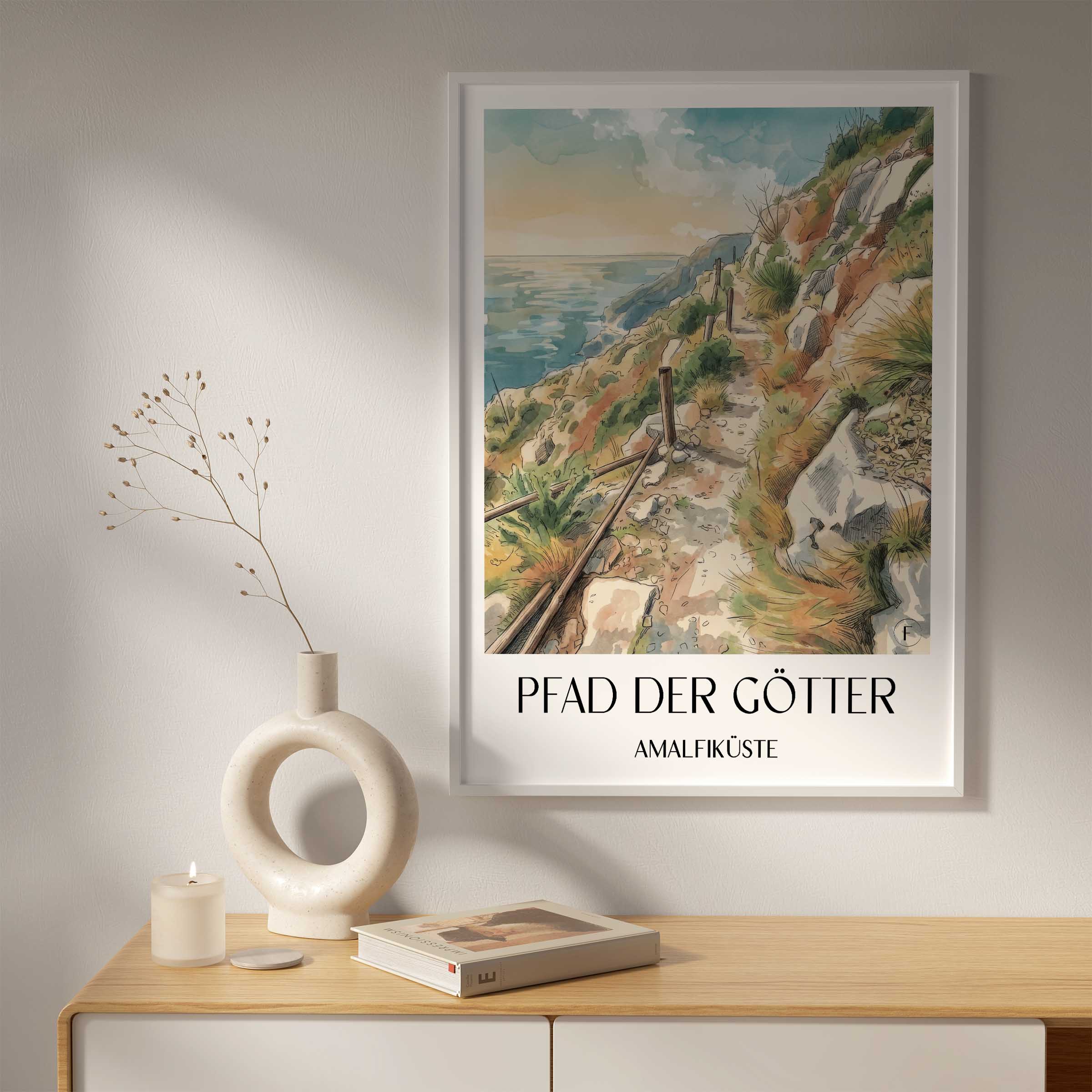 pfad-der-götter-amalfiküste-italien-poster-aquarell