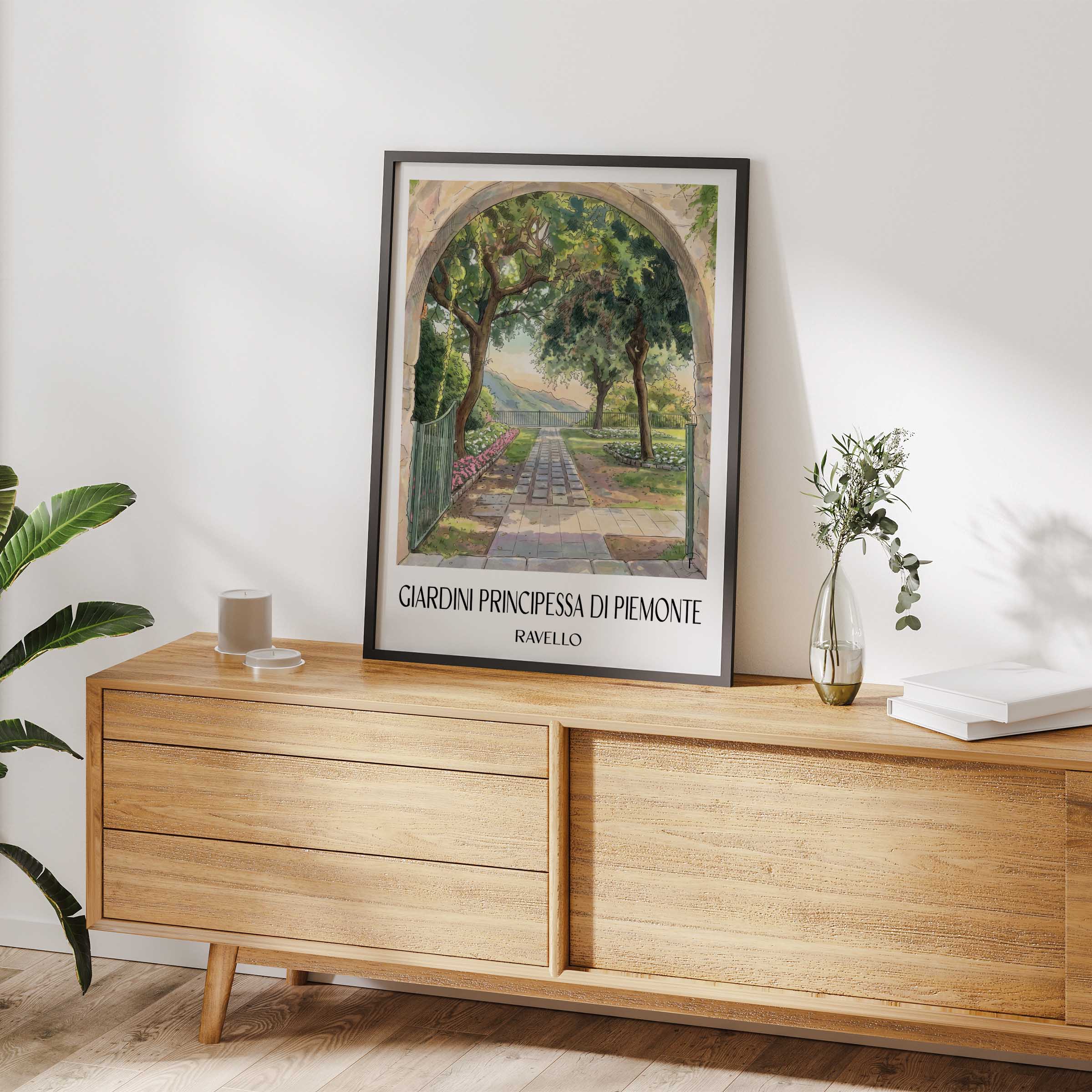 giardini-principessa-di-piemonte-ravello-italien-poster-aquarell