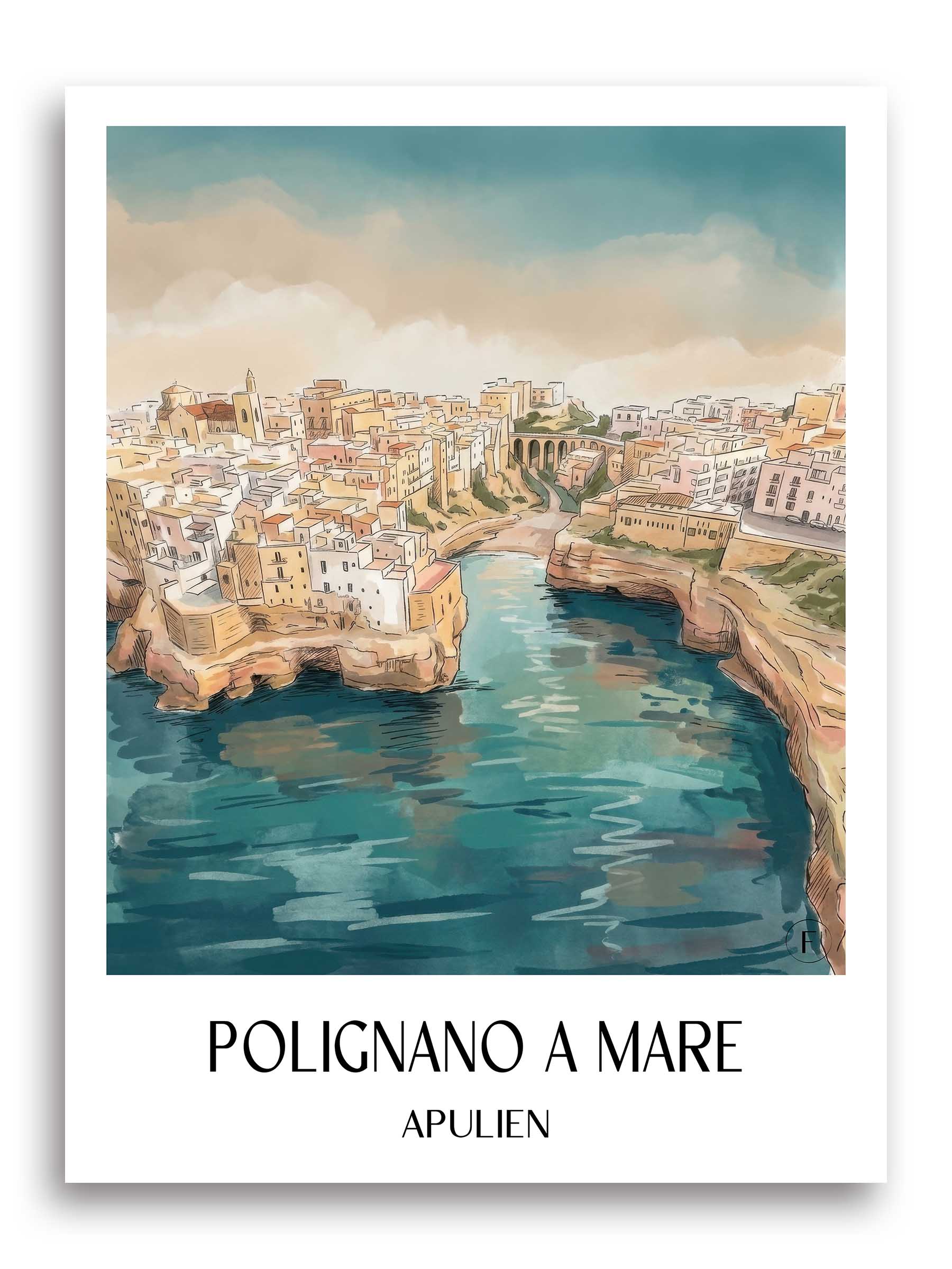 polignano-a-mare-apulien-italien-poster-aquarell