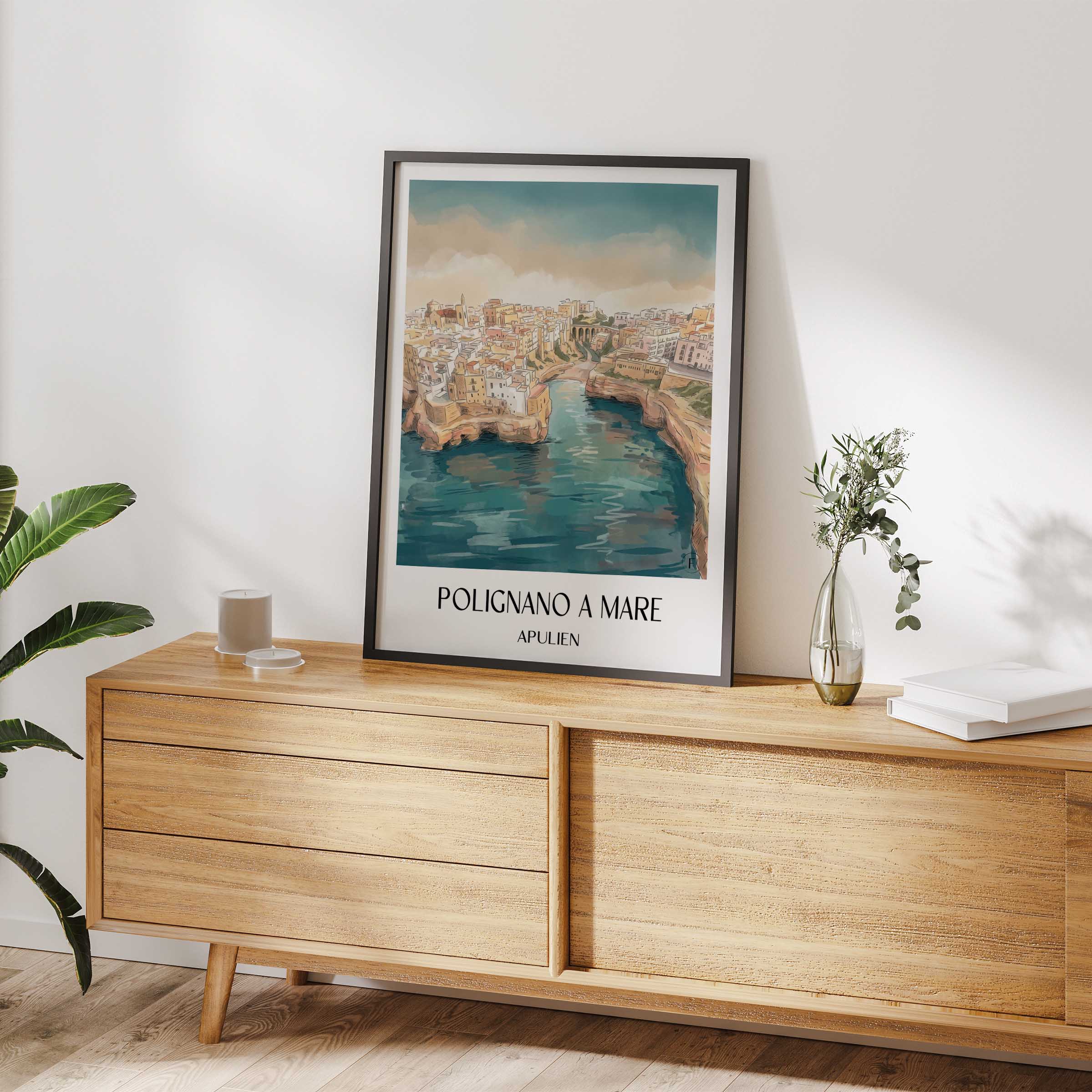 polignano-a-mare-apulien-italien-poster-aquarell