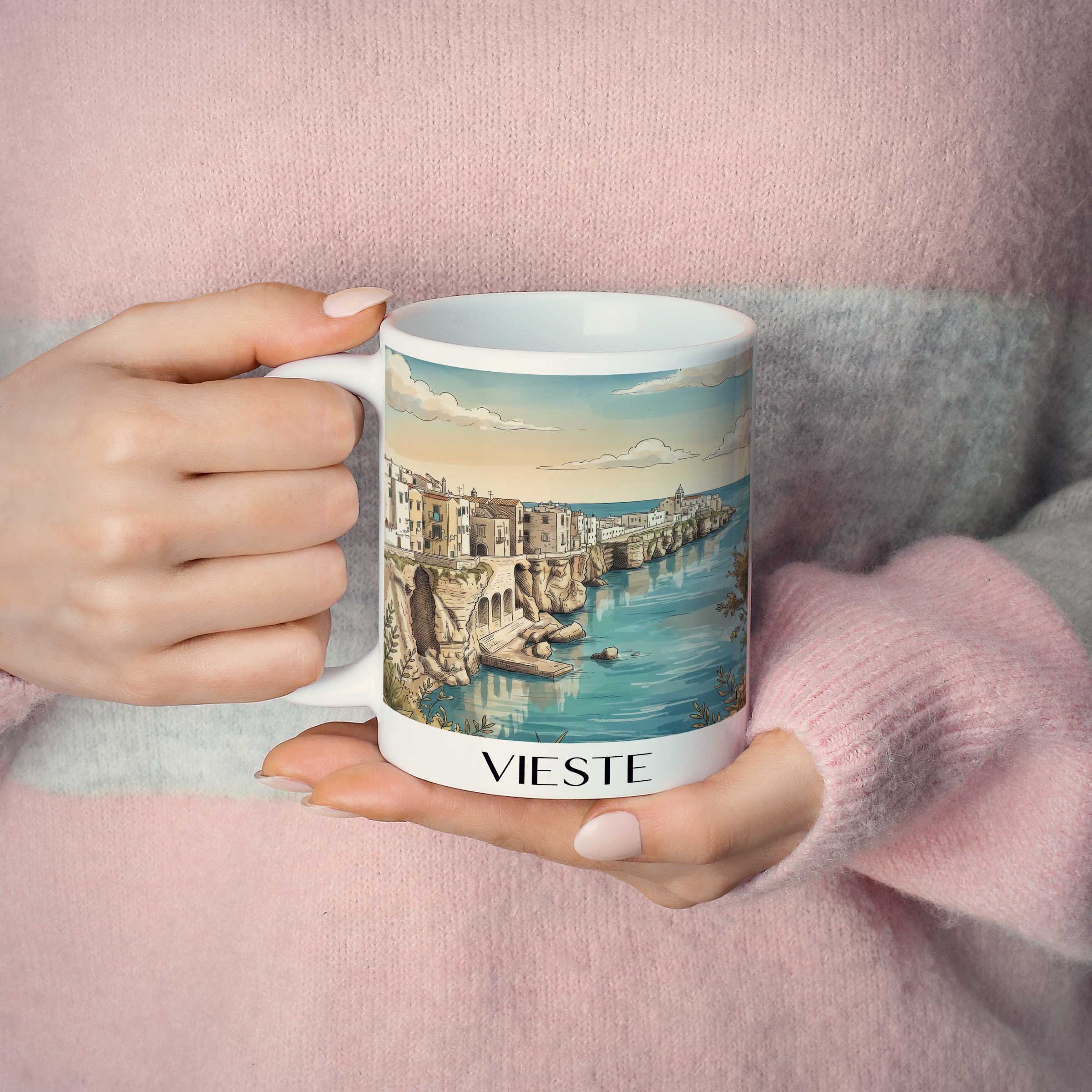 vieste-apulien-italien-kaffeebecher-aquarell