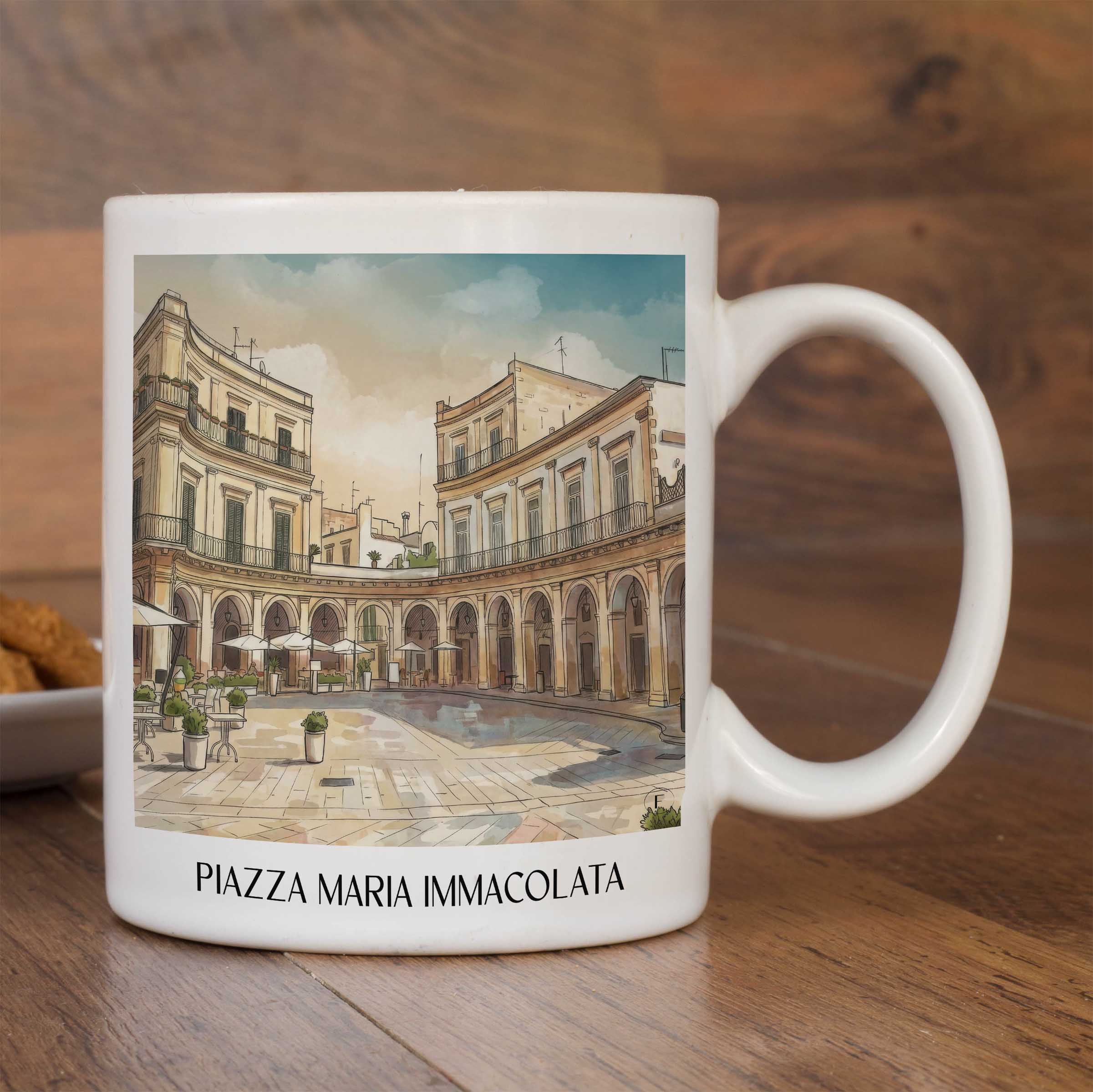 piazza-maria-immacolata-martina-franca-italien-kaffeebecher-aquarell