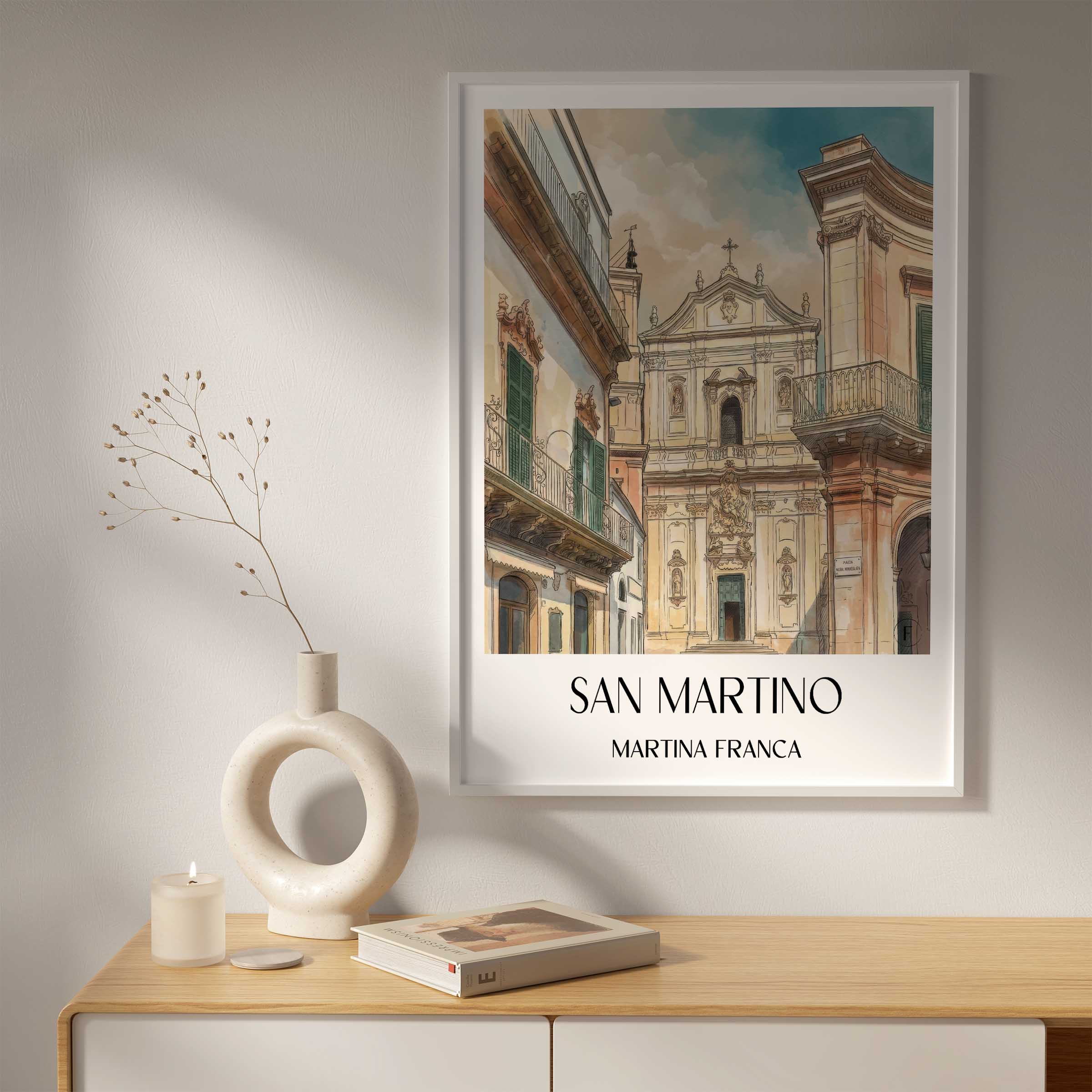 san-martino-martina-franca-italien-poster-aquarell