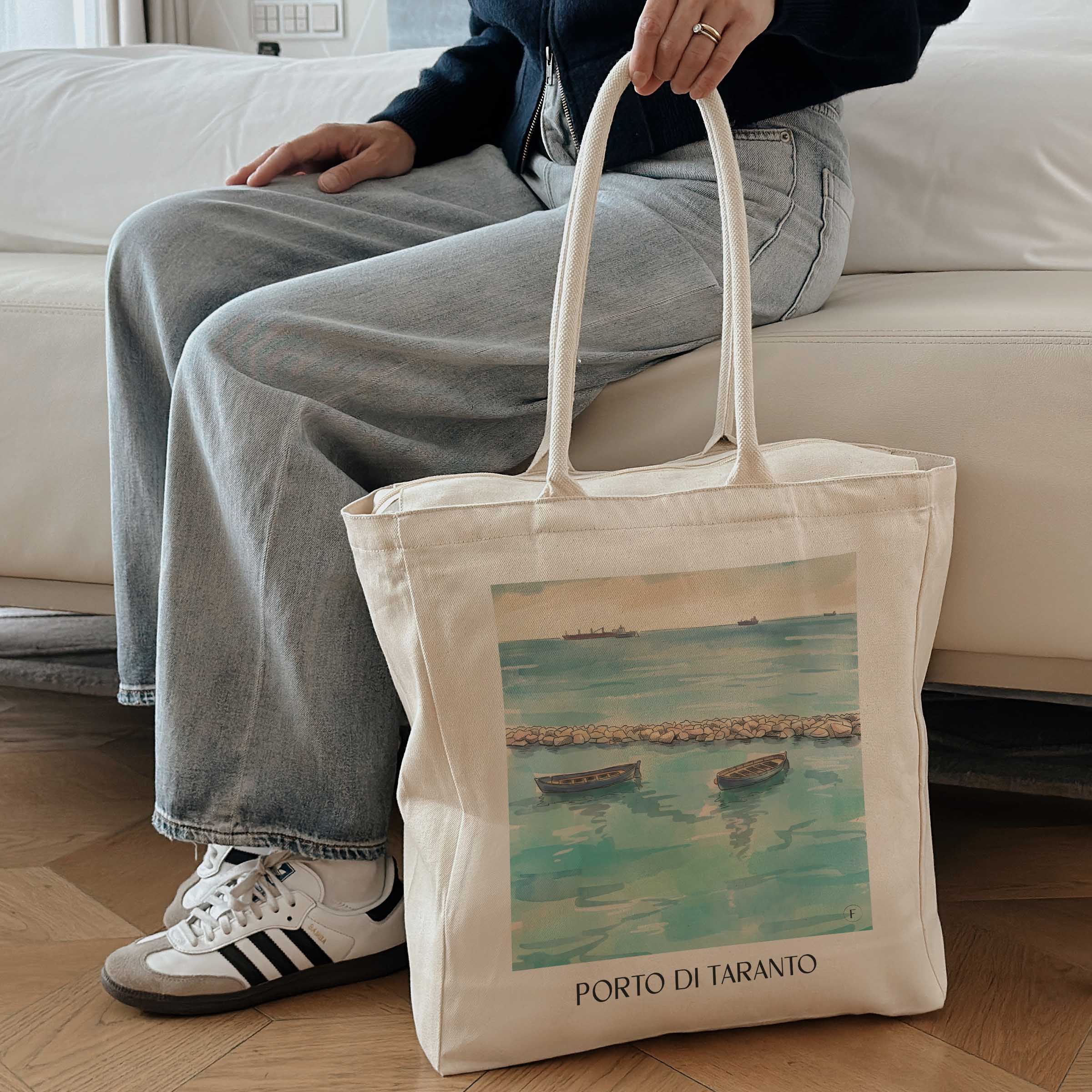 porto-di-taranto-apulien-italien-einkaufstasche-aquarell
