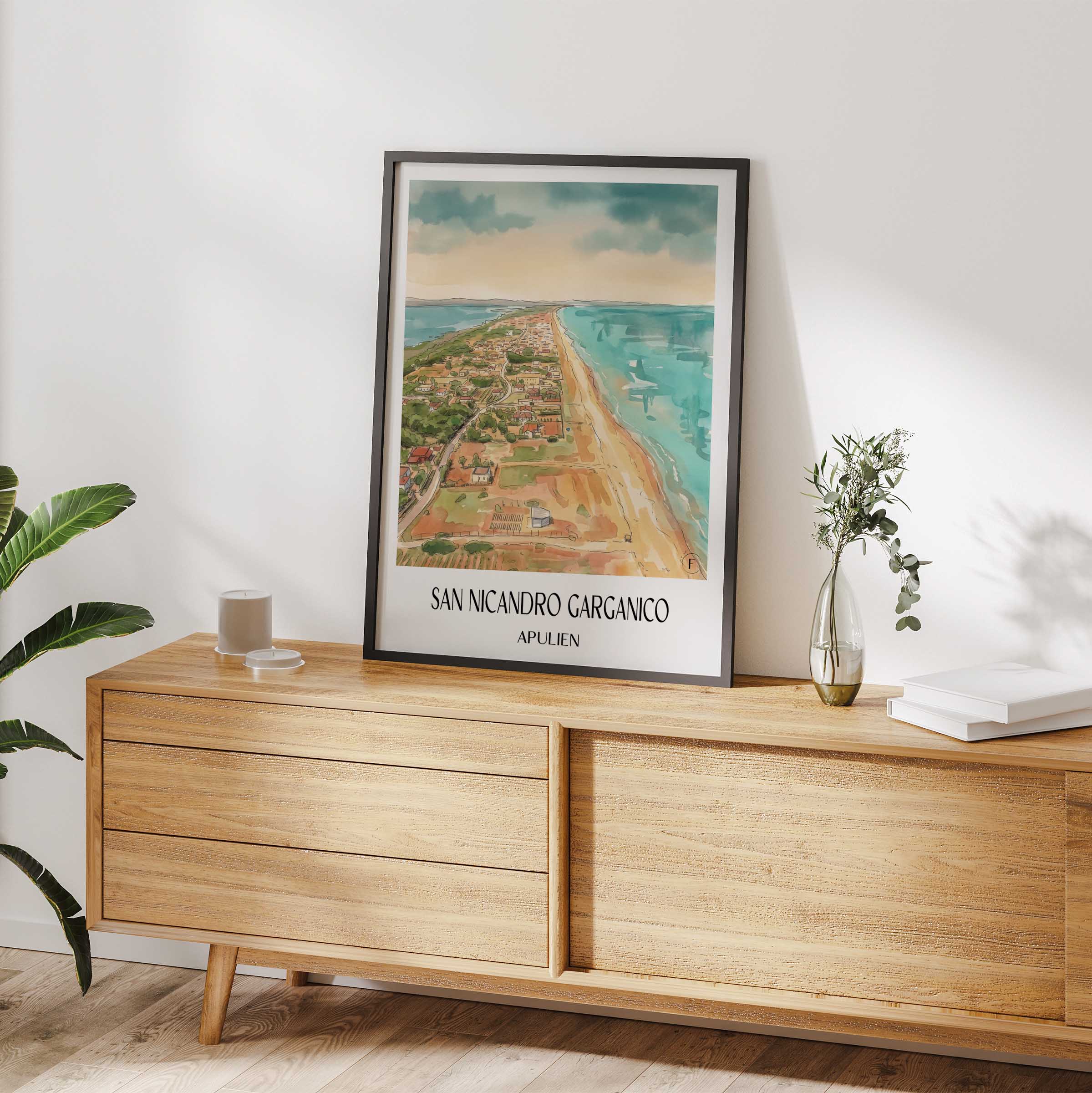 san-nicandro-garganico-apulien-italien-poster-aquarell