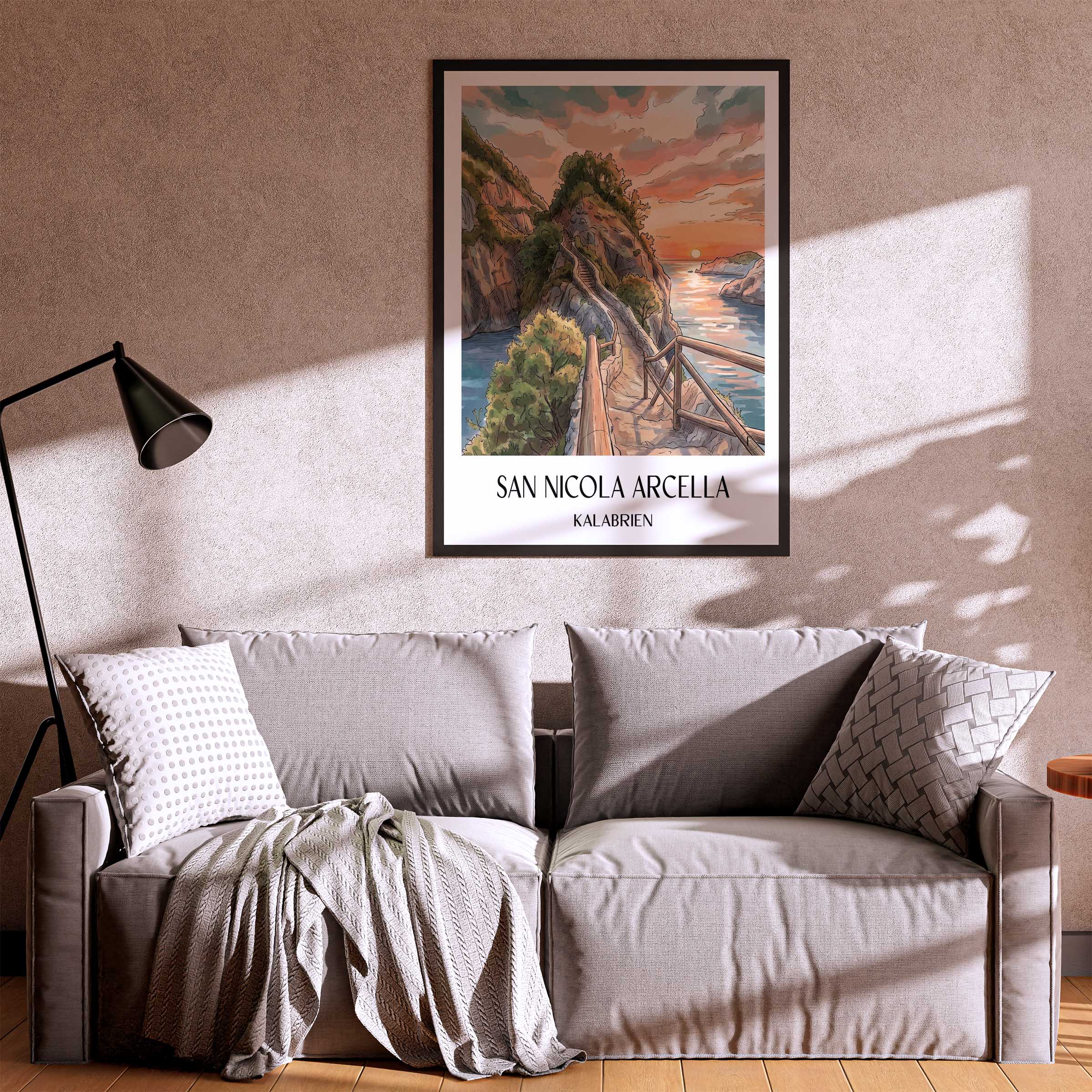 san-nicola-arcella-kalabrien-italien-poster-aquarell