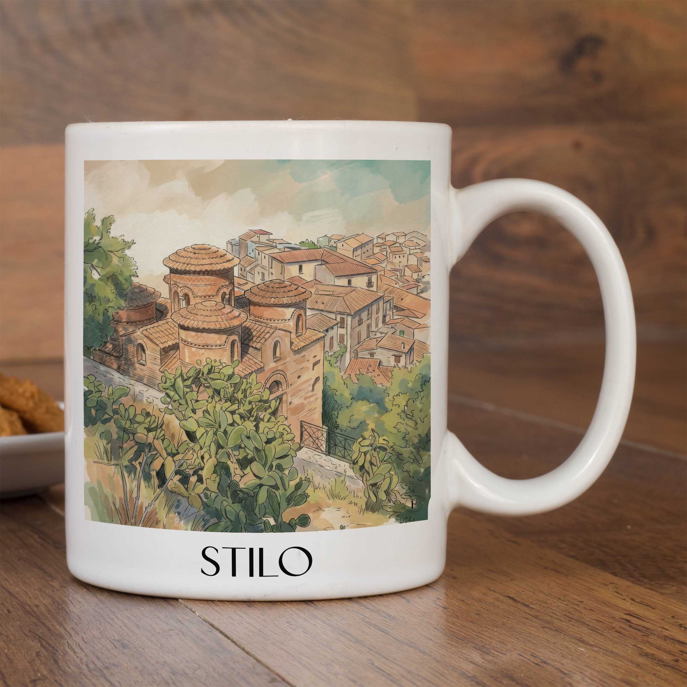 stilo--kalabrien-italien-kaffeebecher-aquarell