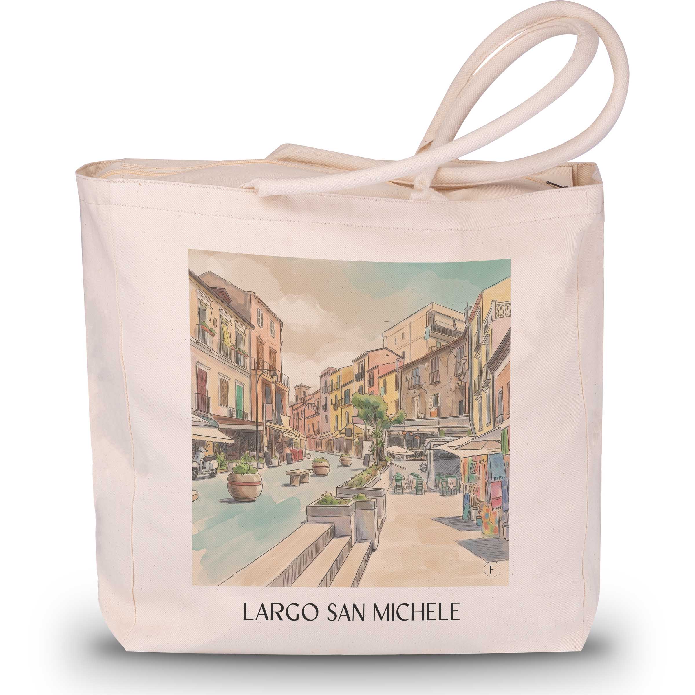 largo-san-michele-tropea-italien-einkaufstasche-aquarell
