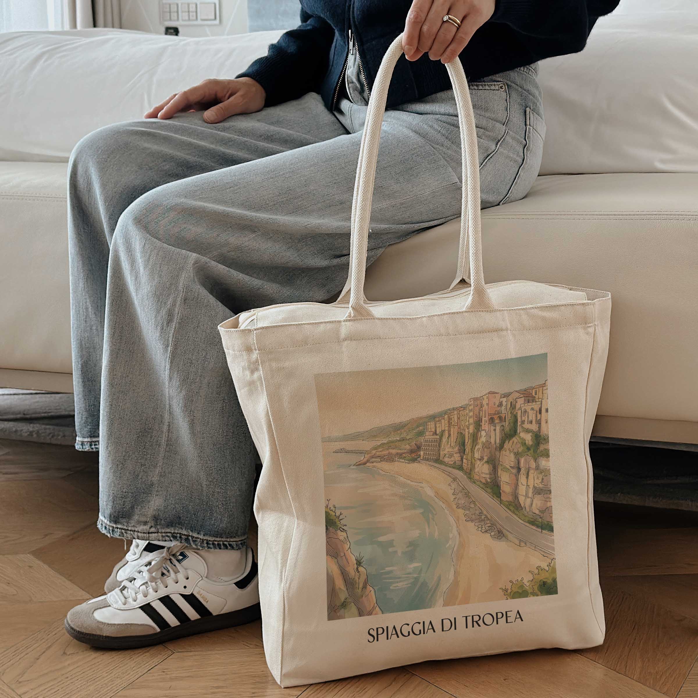 spiaggia-di-tropea-kalabrien-italien-einkaufstasche-aquarell