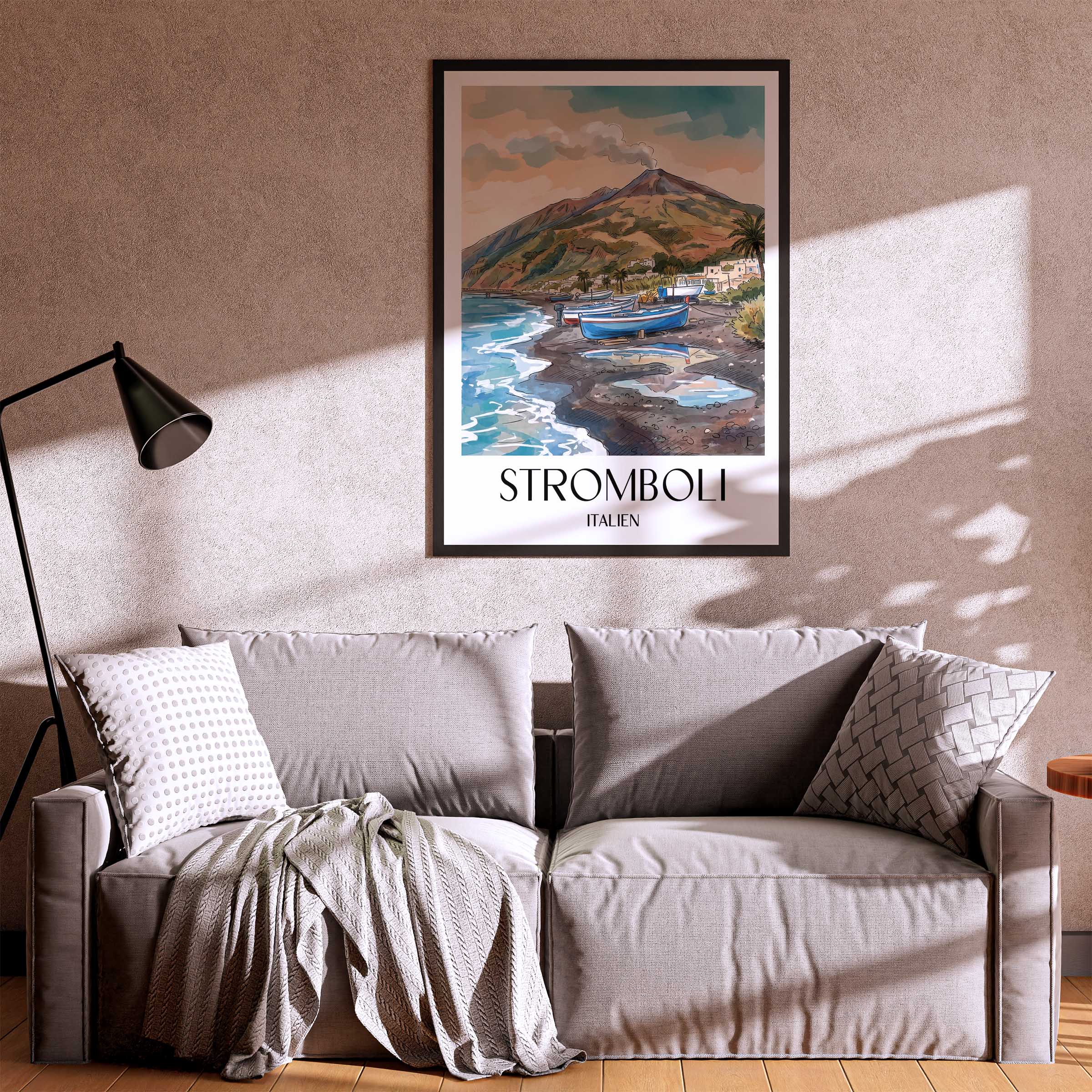stromboli-italien-italien-poster-aquarell