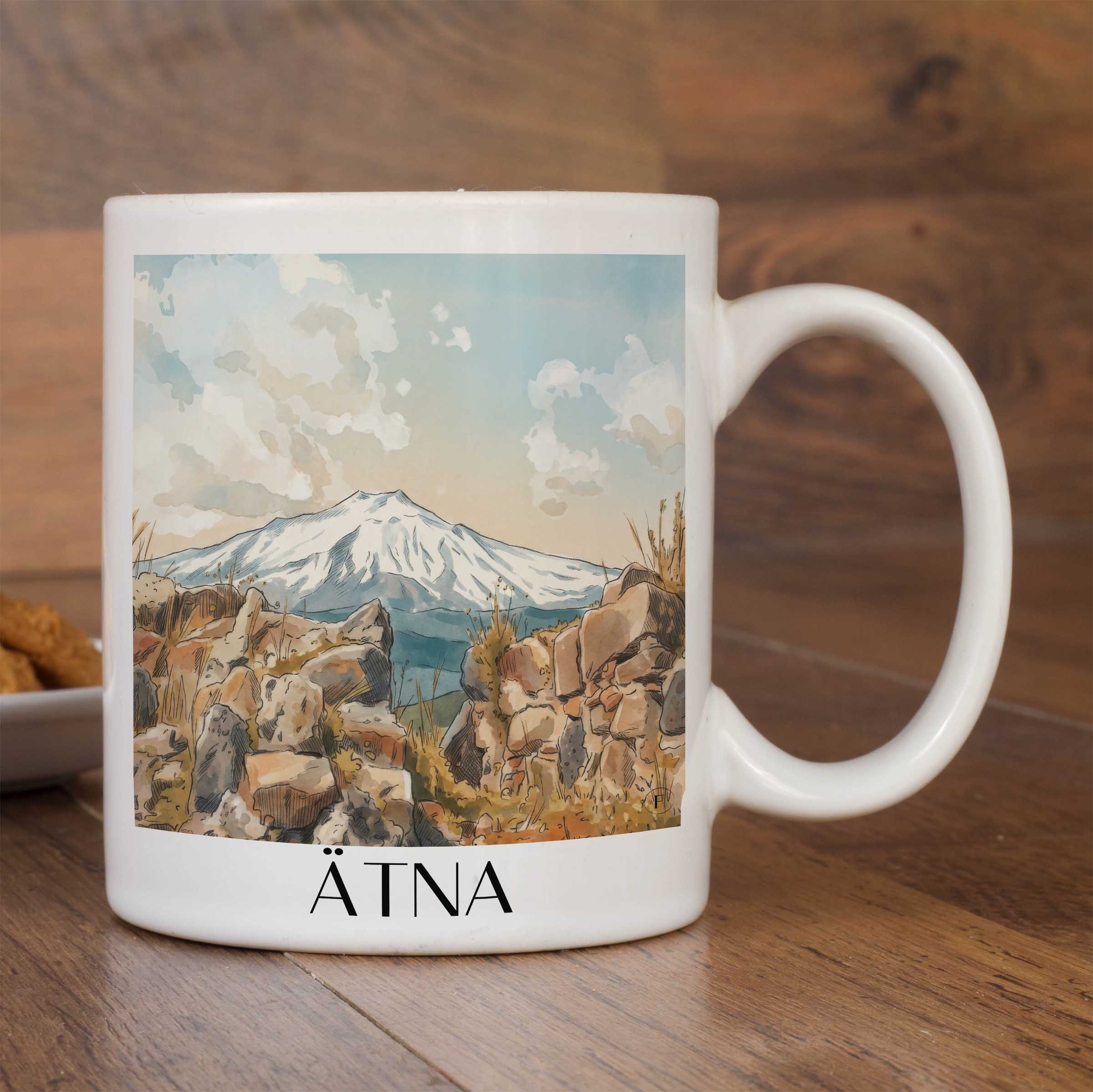 ätna-sizilien-italien-kaffeebecher-aquarell