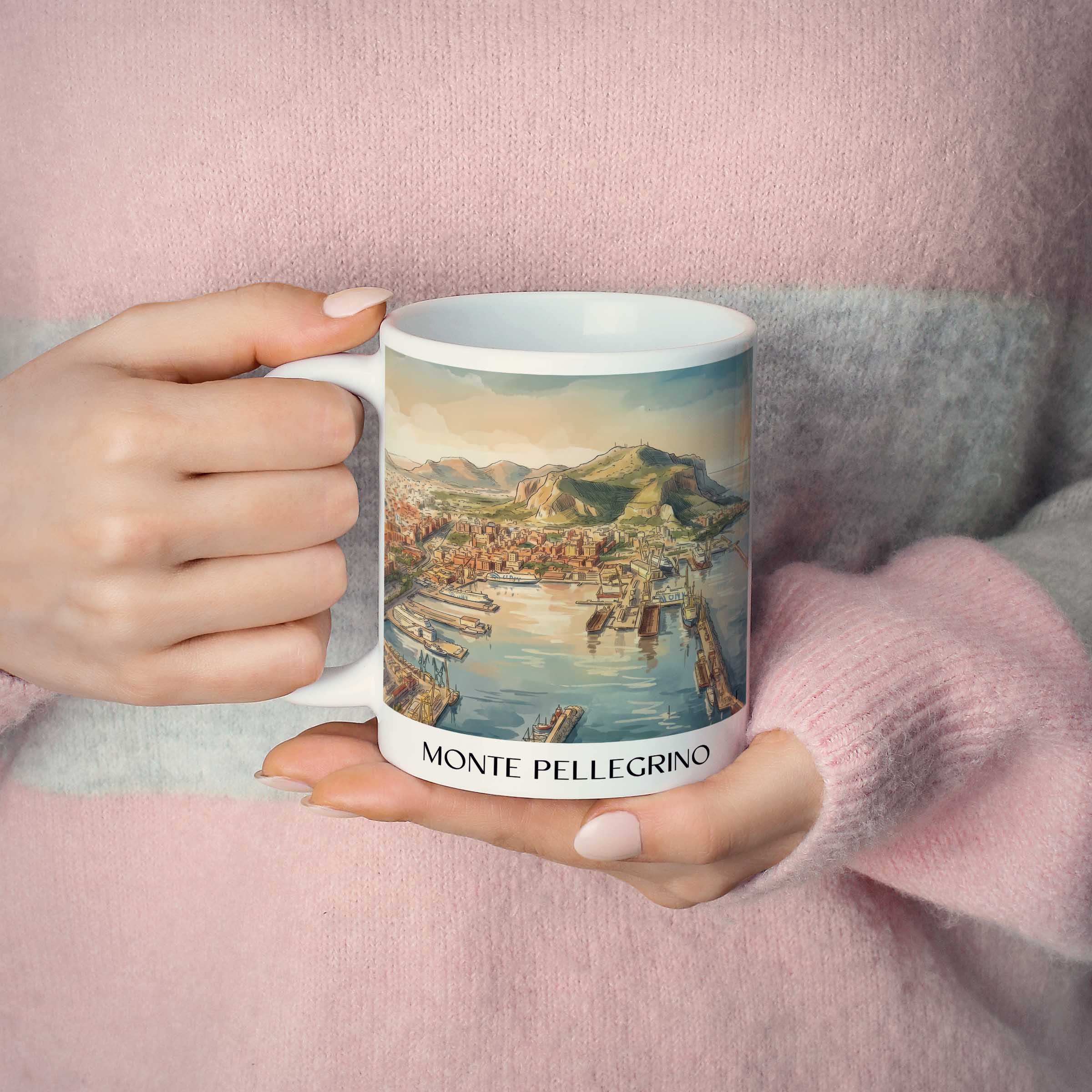 monte-pellegrino-palermo-italien-kaffeebecher-aquarell