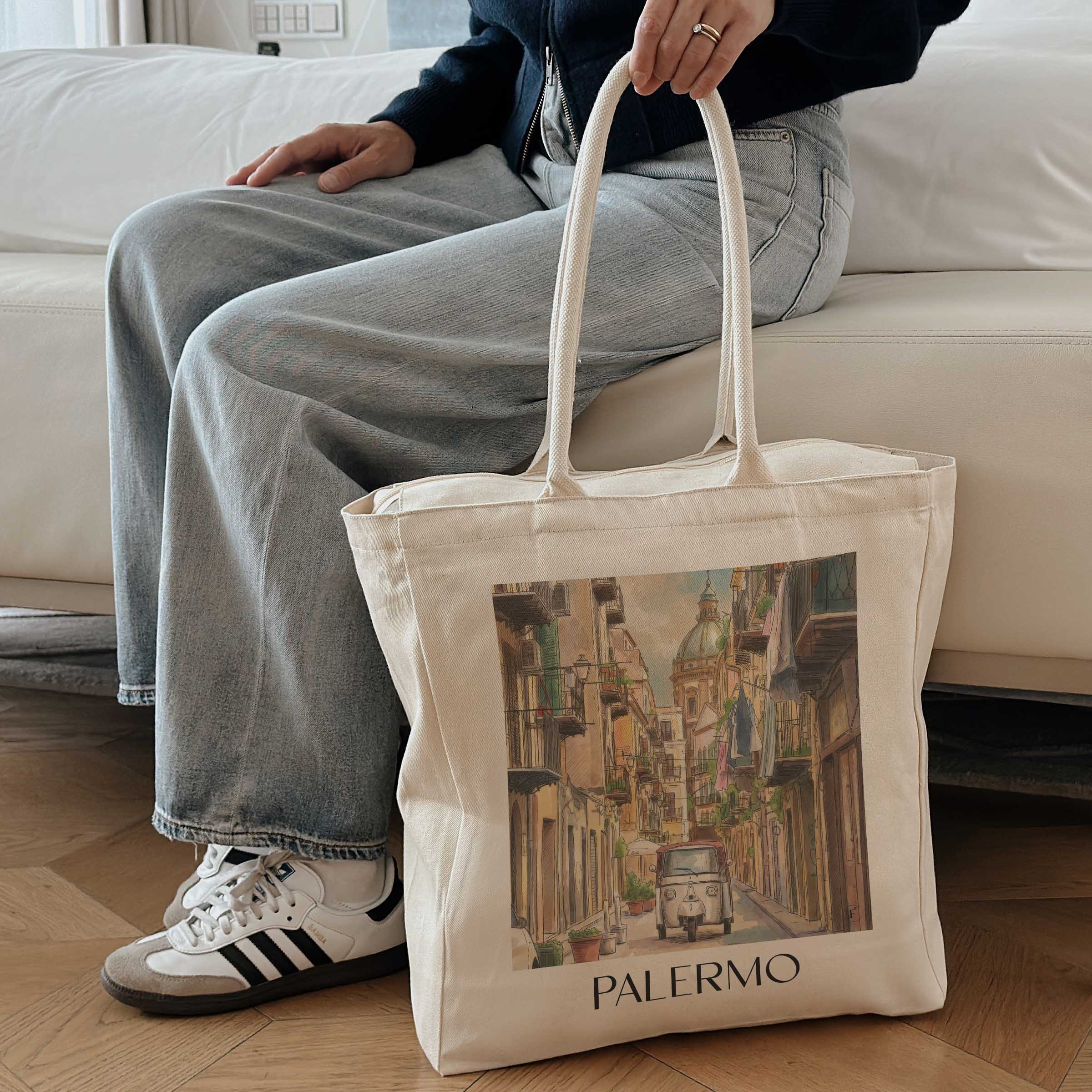palermo-sizilien-italien-einkaufstasche-aquarell
