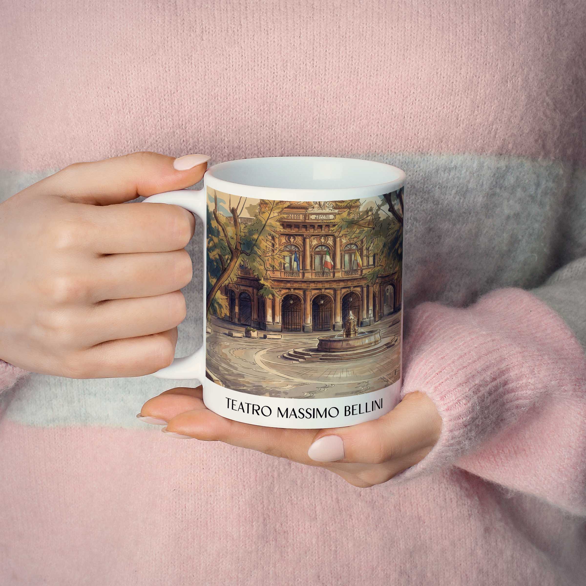 teatro-massimo-bellini-catania-italien-kaffeebecher-aquarell
