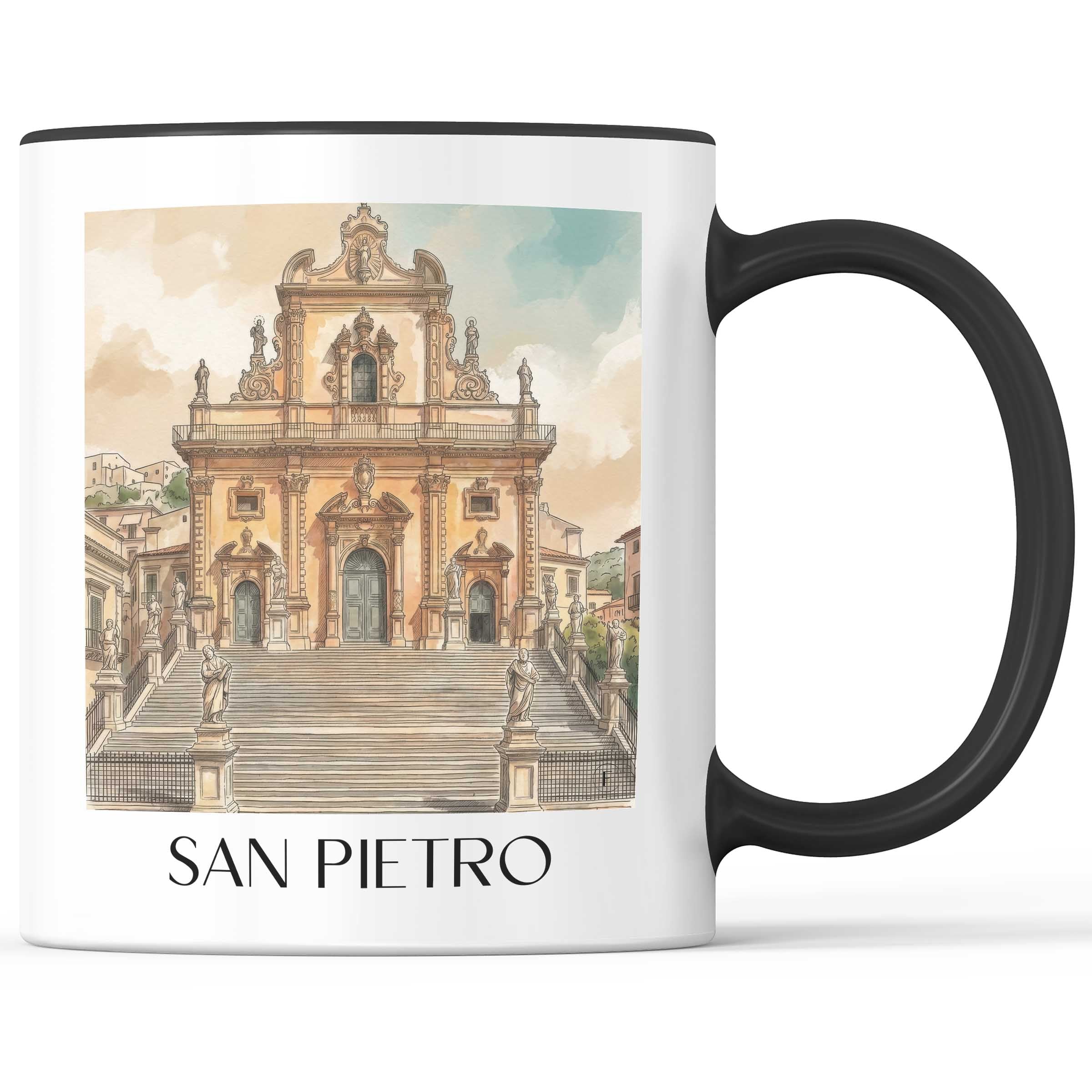 san-pietro--modica-italien-kaffeebecher-aquarell