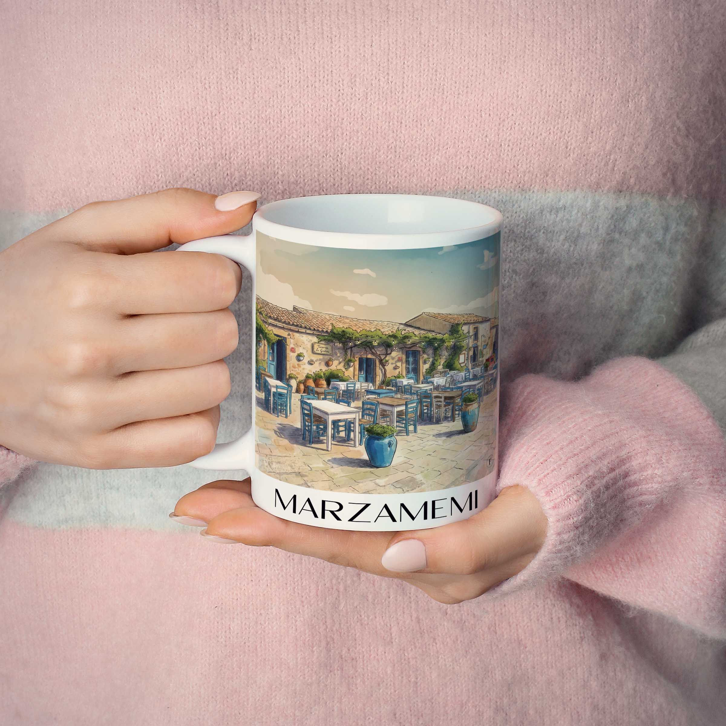 marzamemi-sizilien-italien-kaffeebecher-aquarell