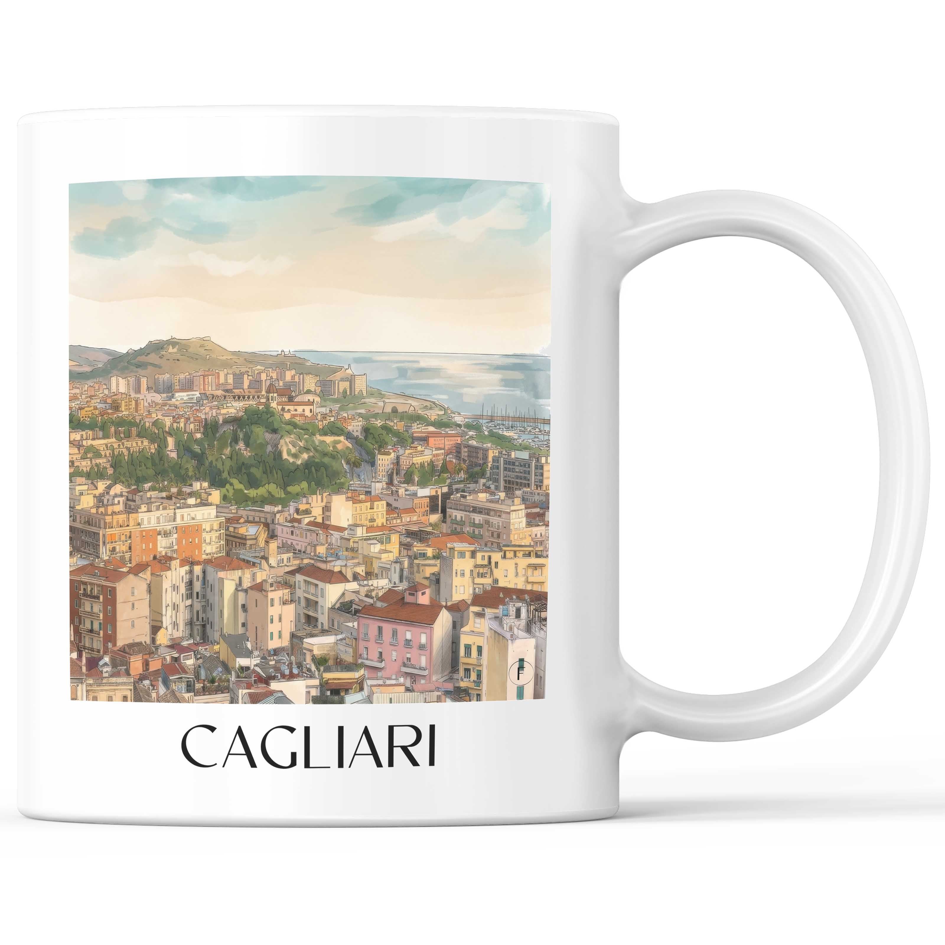 cagliari-sardinien-italien-kaffeebecher-aquarell