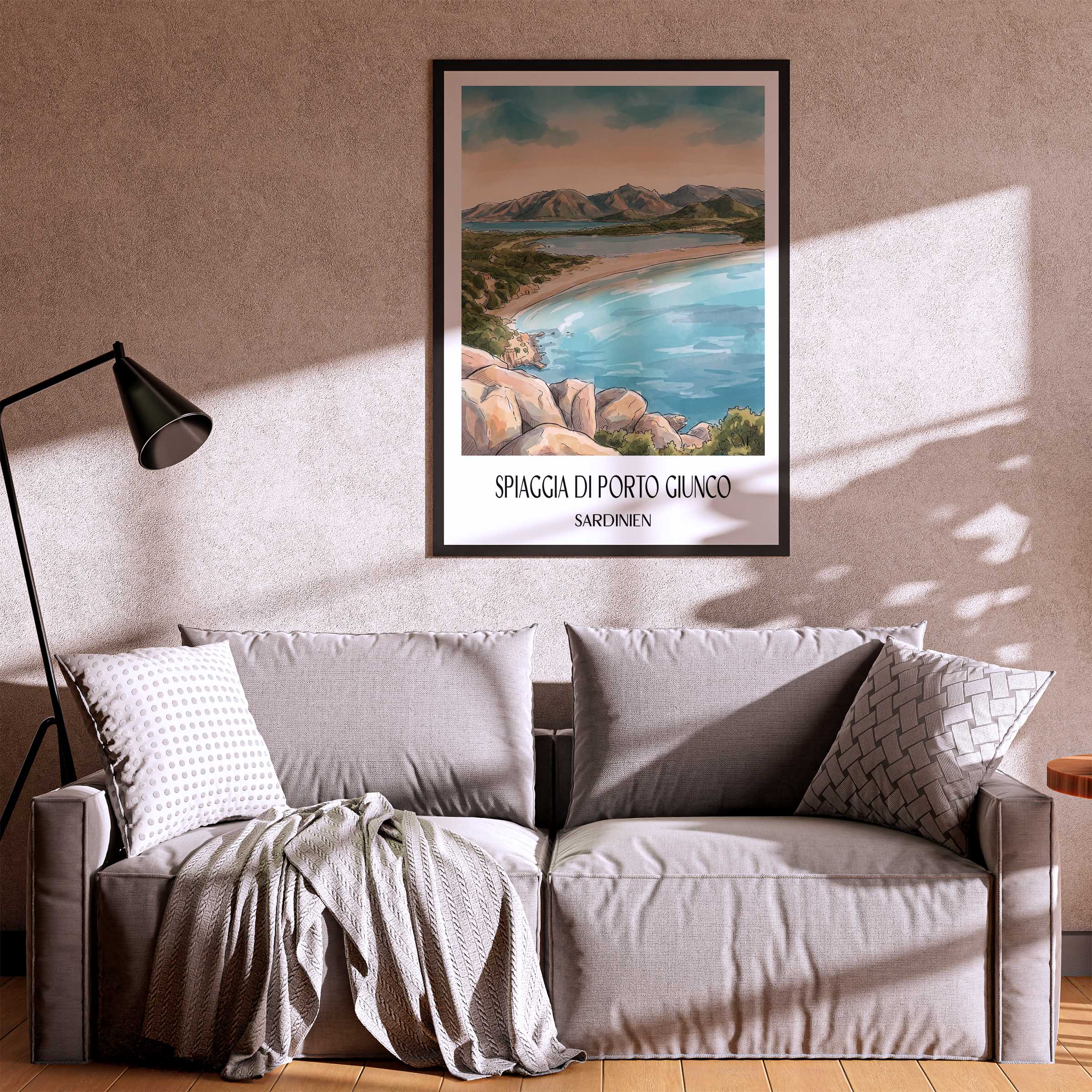 spiaggia-di-porto-giunco-sardinien-italien-poster-aquarell