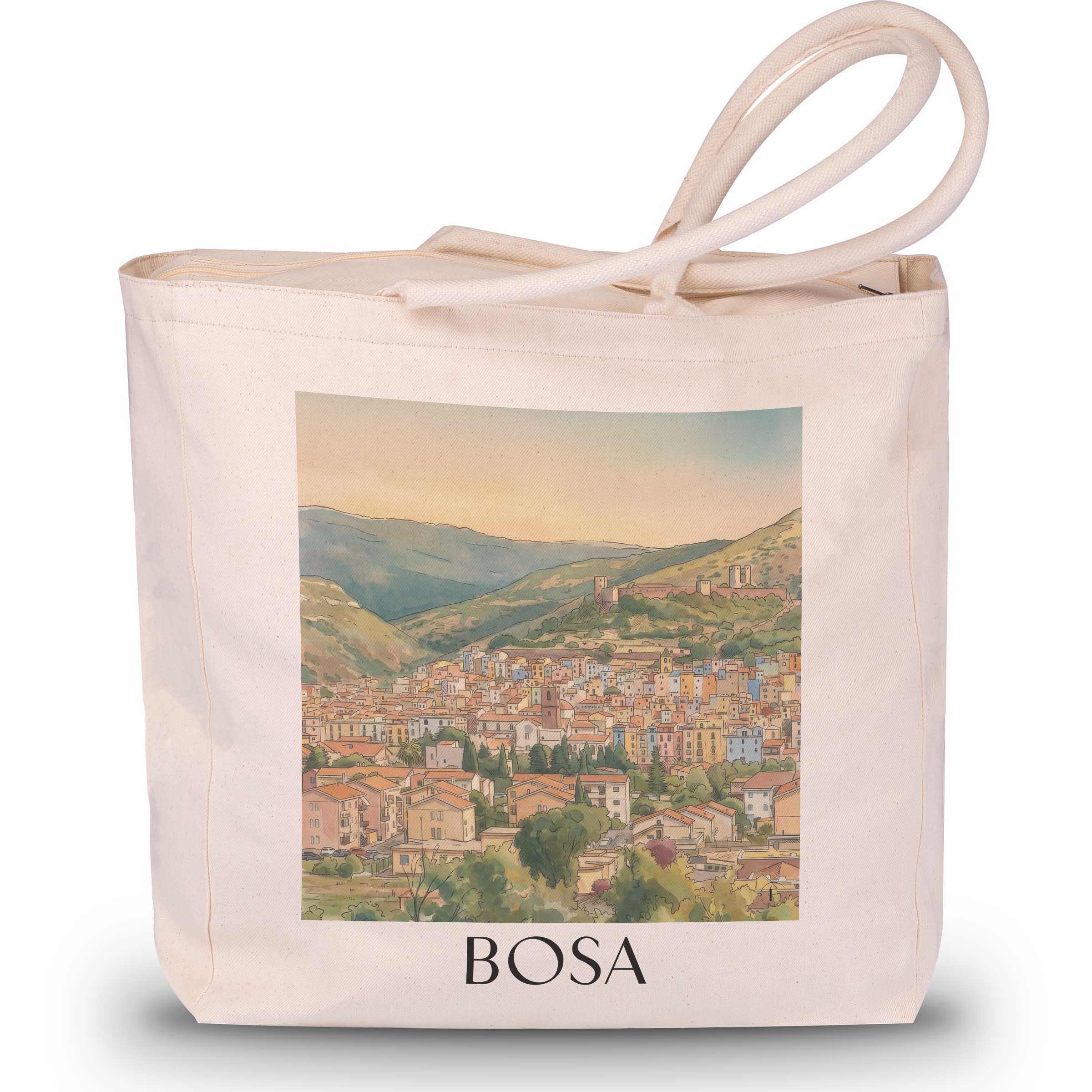 bosa--sardinien-italien-einkaufstasche-aquarell