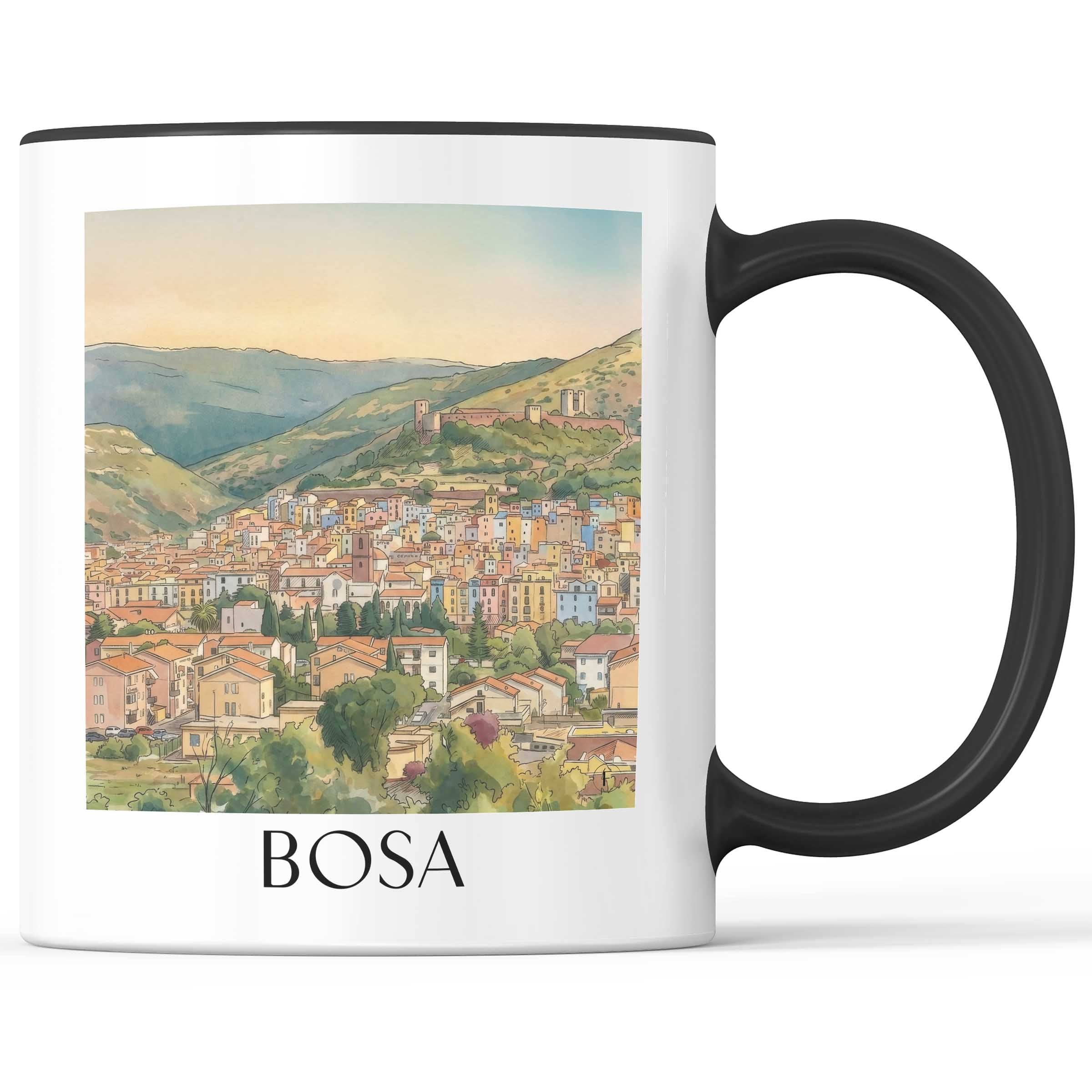 bosa--sardinien-italien-kaffeebecher-aquarell