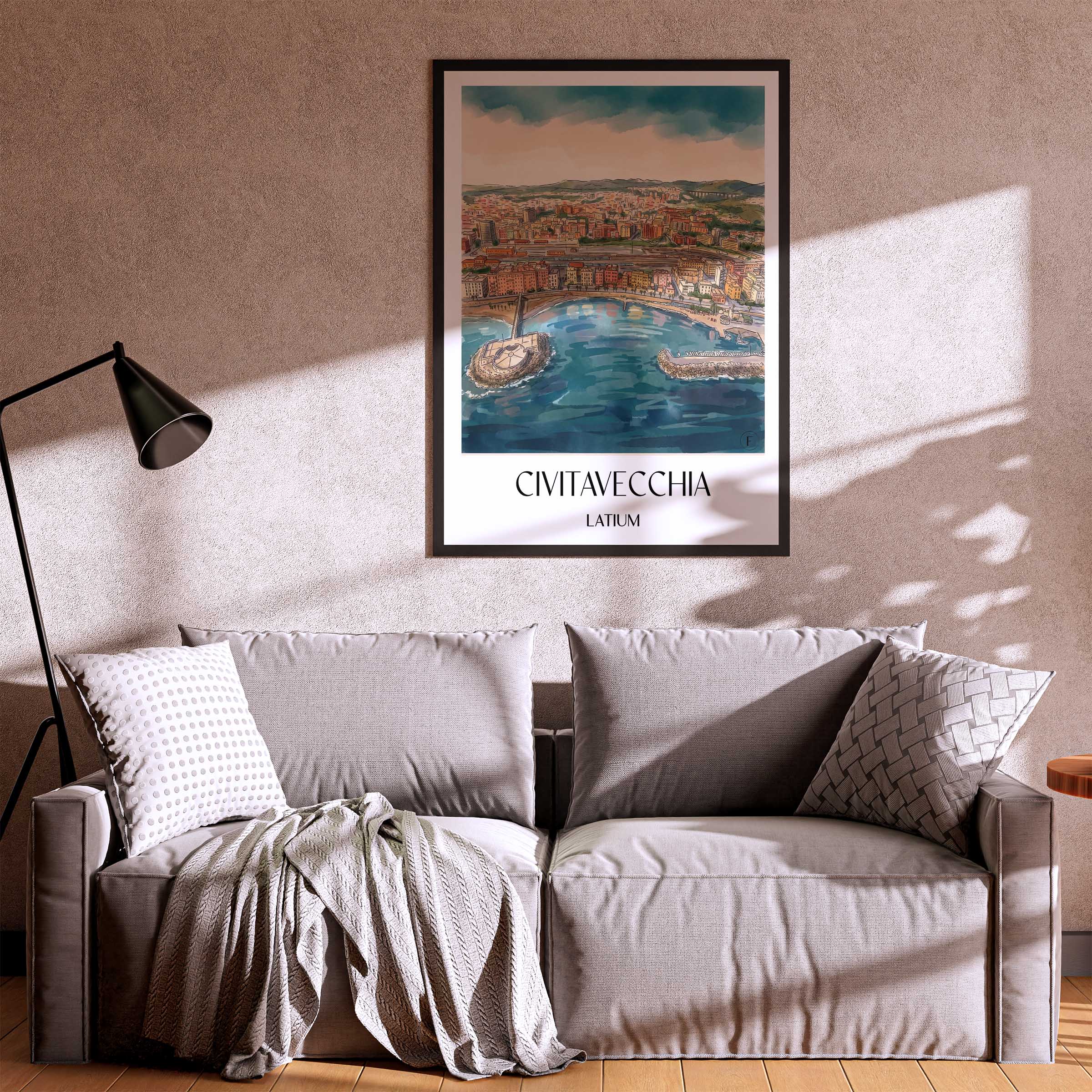 civitavecchia-latium-italien-poster-aquarell