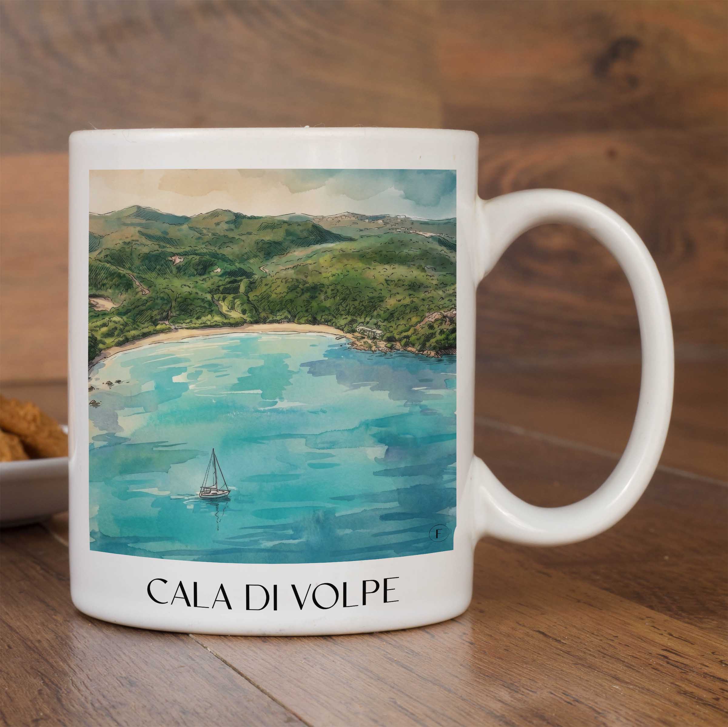 cala-di-volpe-sardinien-italien-kaffeebecher-aquarell