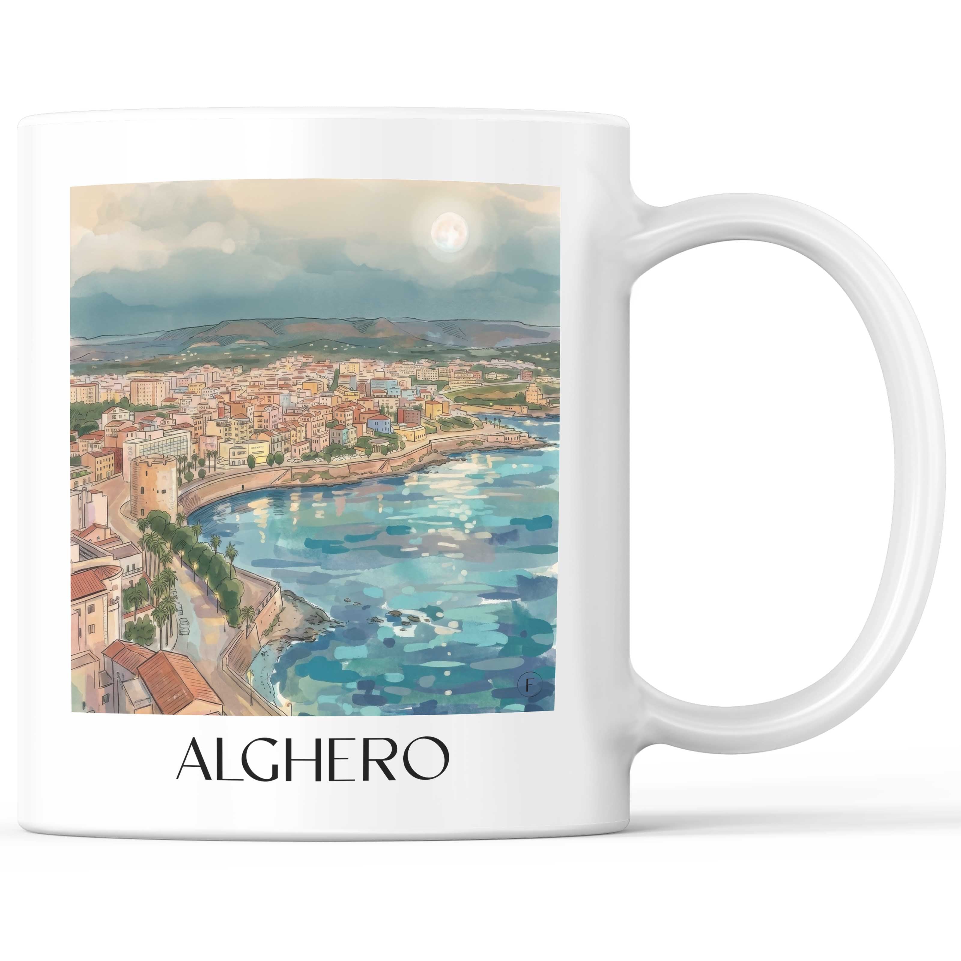alghero-sardinien-italien-kaffeebecher-aquarell