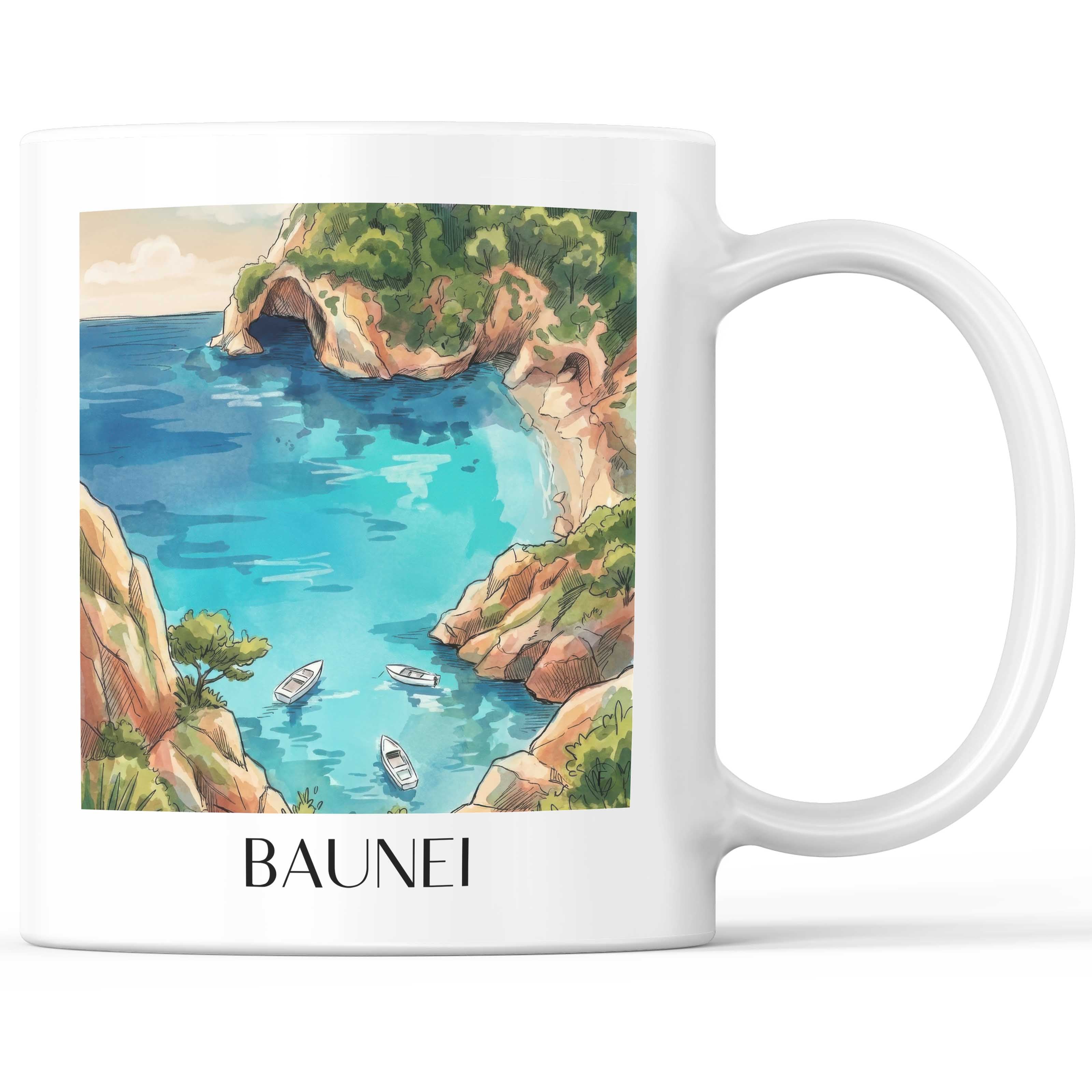 baunei-sardinien-italien-kaffeebecher-aquarell