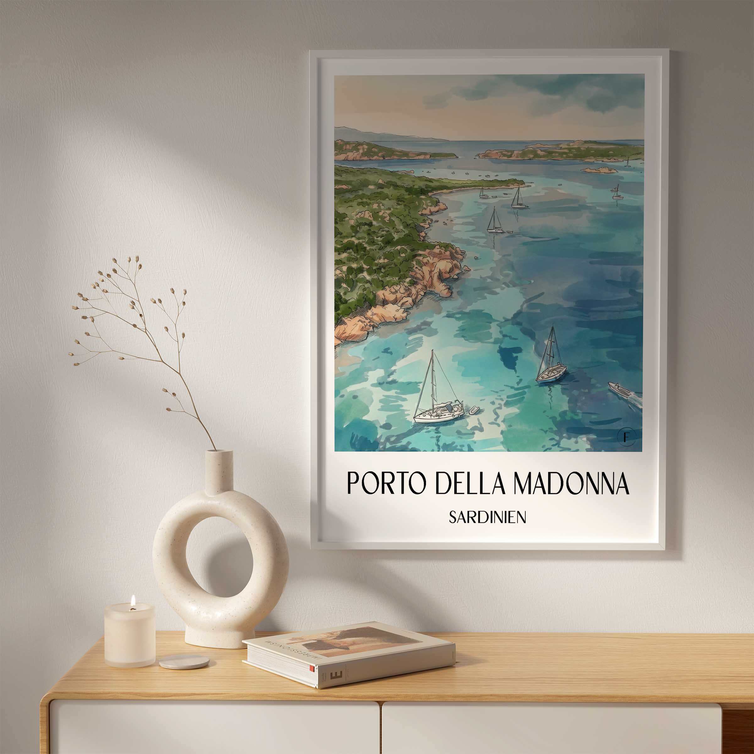 porto-della-madonna-sardinien-italien-poster-aquarell