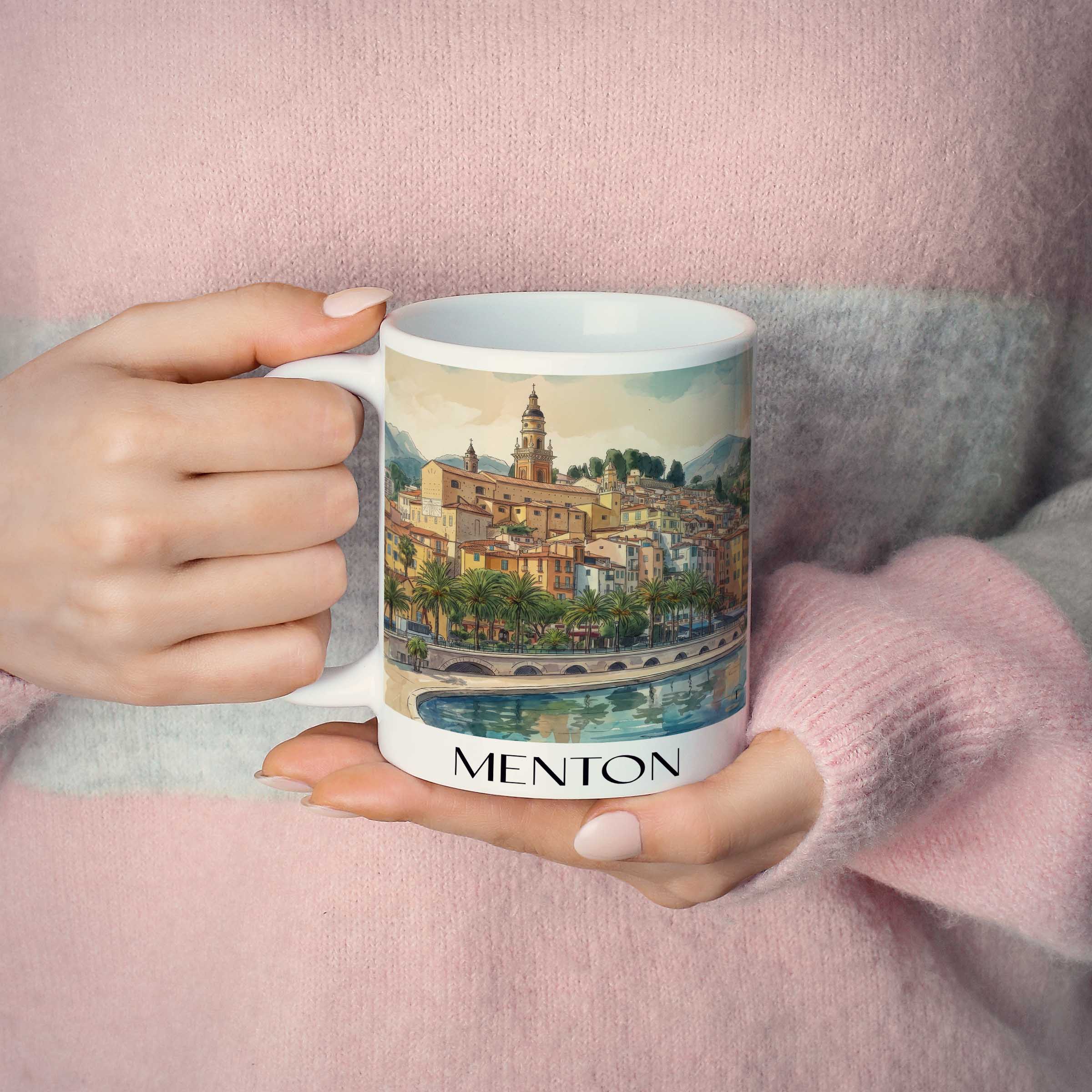 menton-côte-d´azur-frankreich-kaffeebecher-aquarell