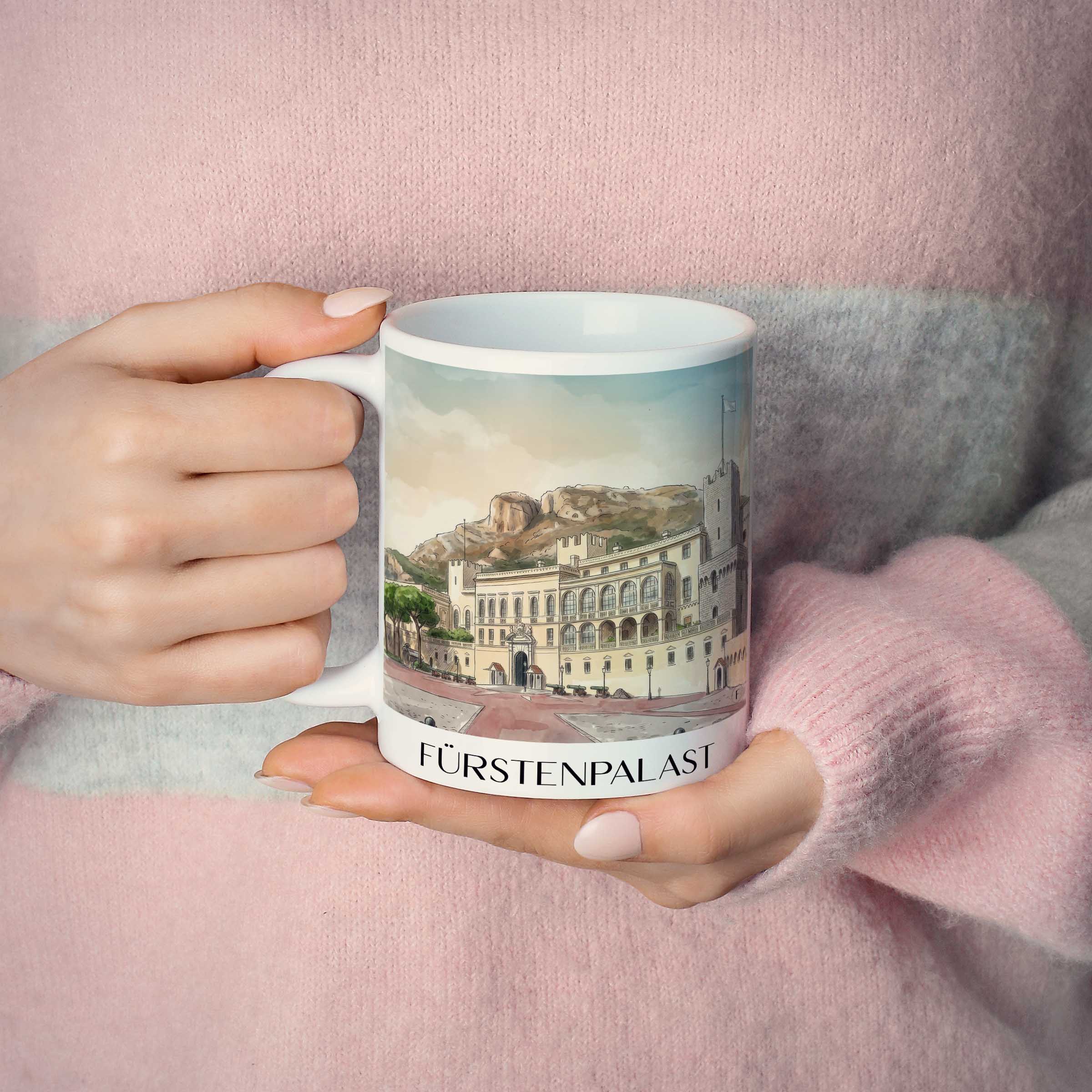 fürstenpalast-monaco-monaco-kaffeebecher-aquarell