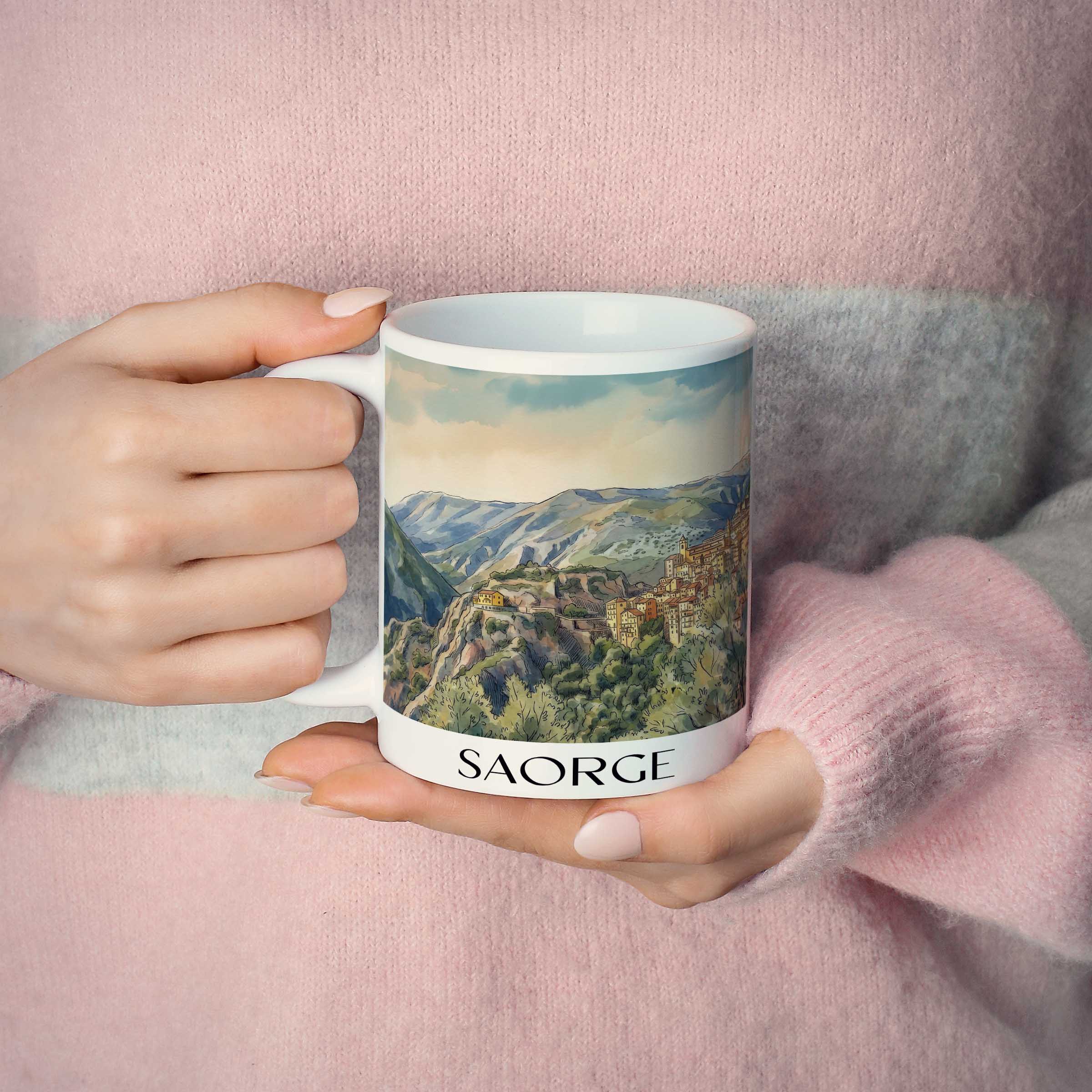 saorge-arrière-pays-niçois-frankreich-kaffeebecher-aquarell