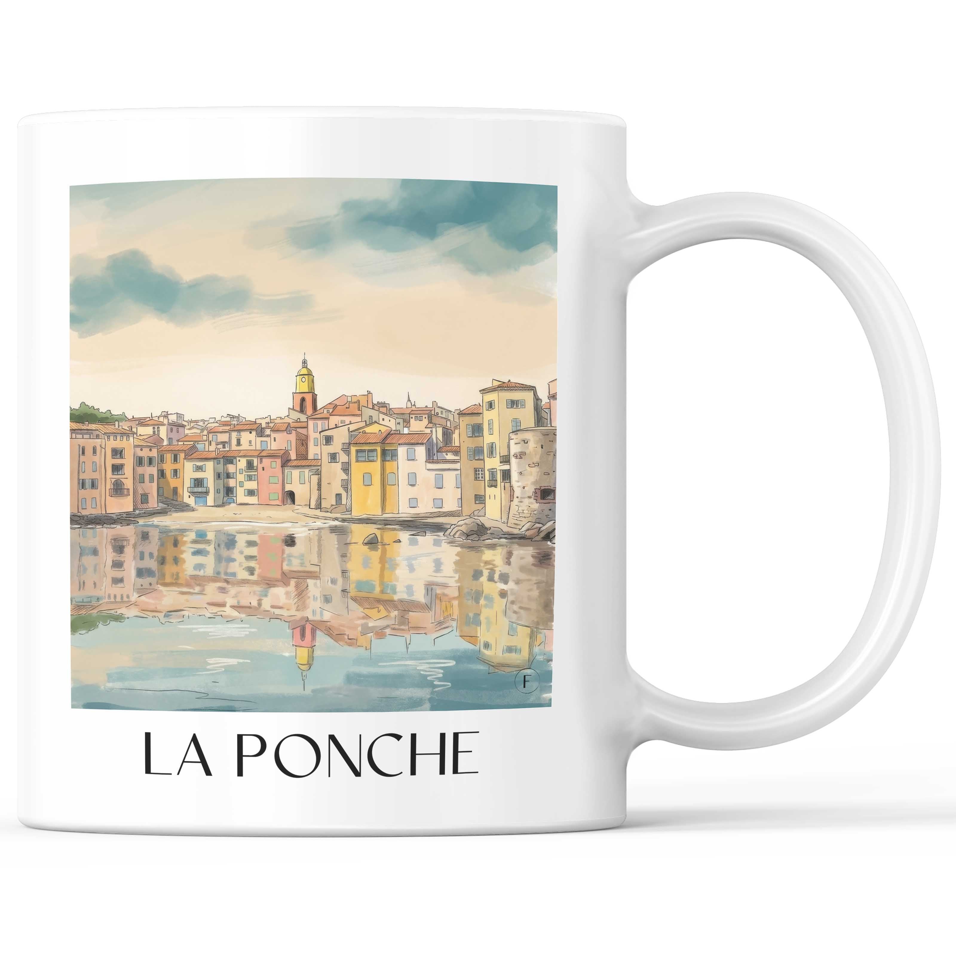 la-ponche-saint-tropez-frankreich-kaffeebecher-aquarell