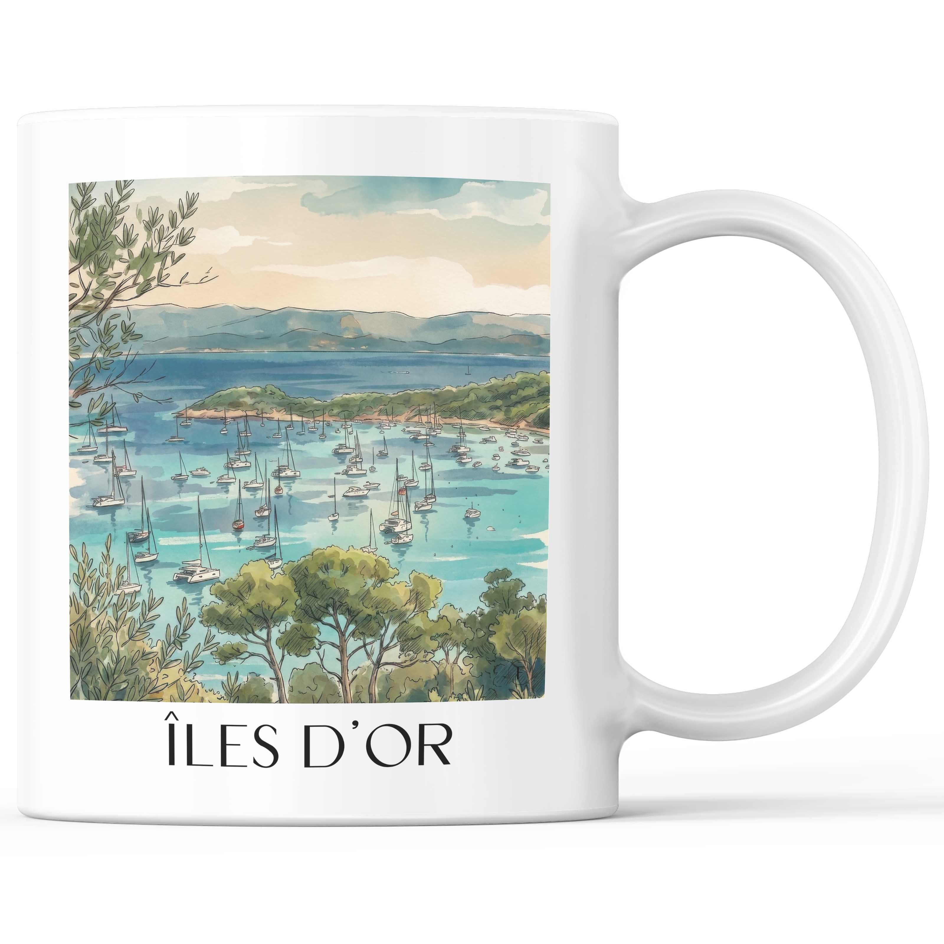 îles-d'or-hyères-frankreich-kaffeebecher-aquarell