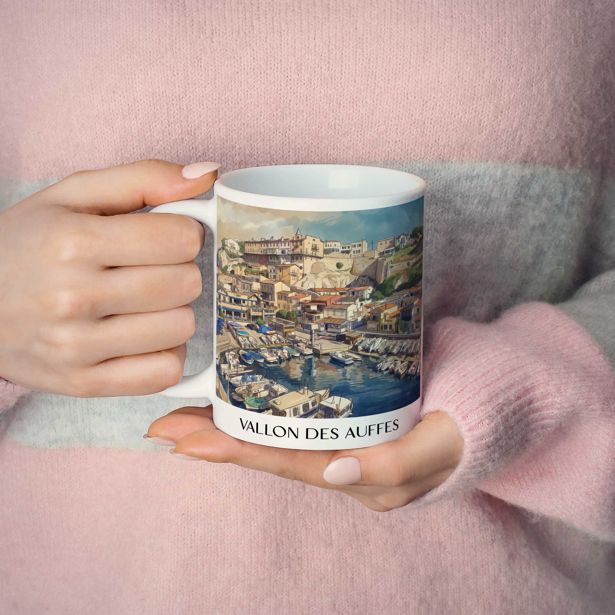 vallon-des-auffes-marseille-frankreich-kaffeebecher-aquarell