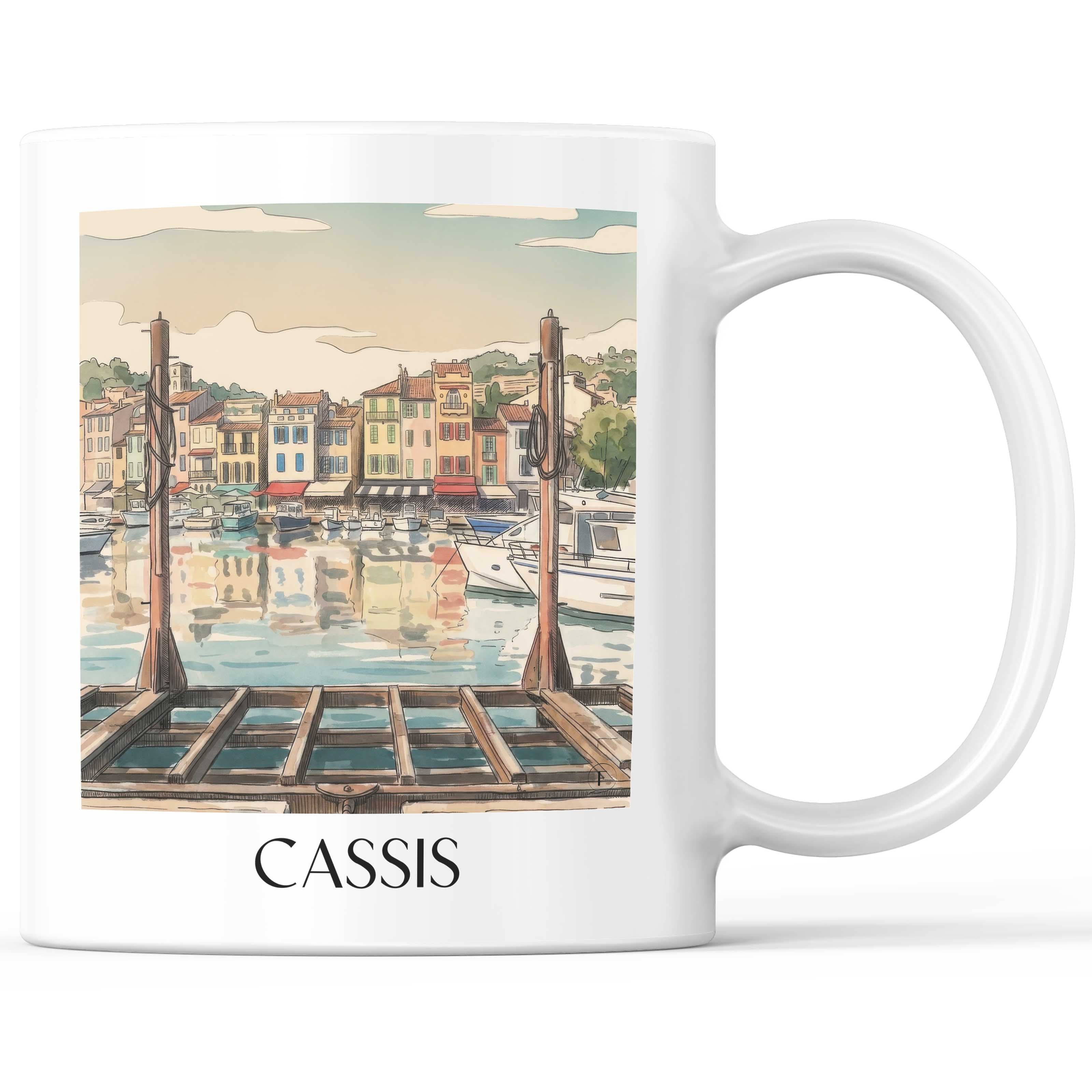 cassis-provence-frankreich-kaffeebecher-aquarell