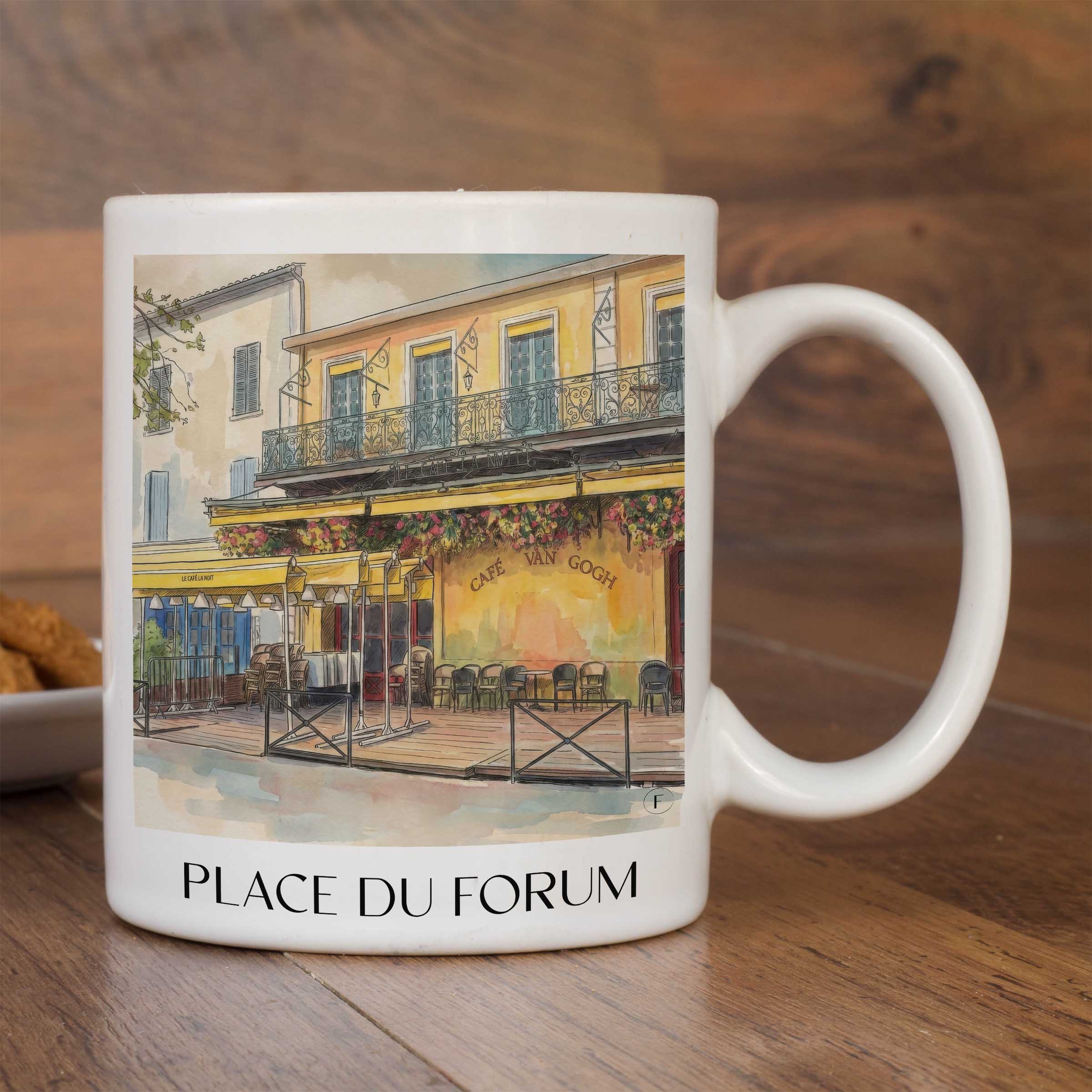 place-du-forum-arles-frankreich-kaffeebecher-aquarell
