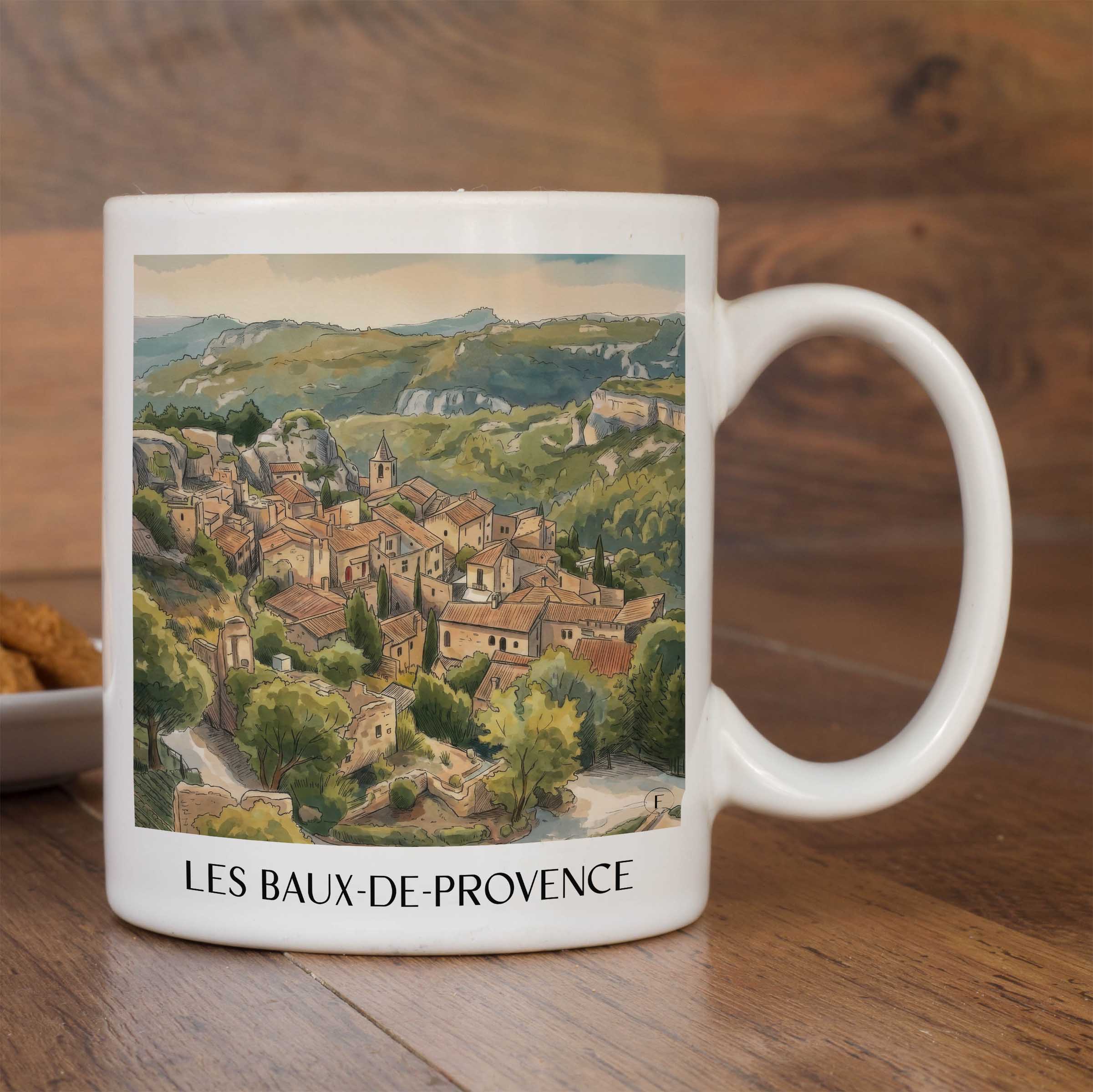 les-baux-de-provence-alpilles-frankreich-kaffeebecher-aquarell