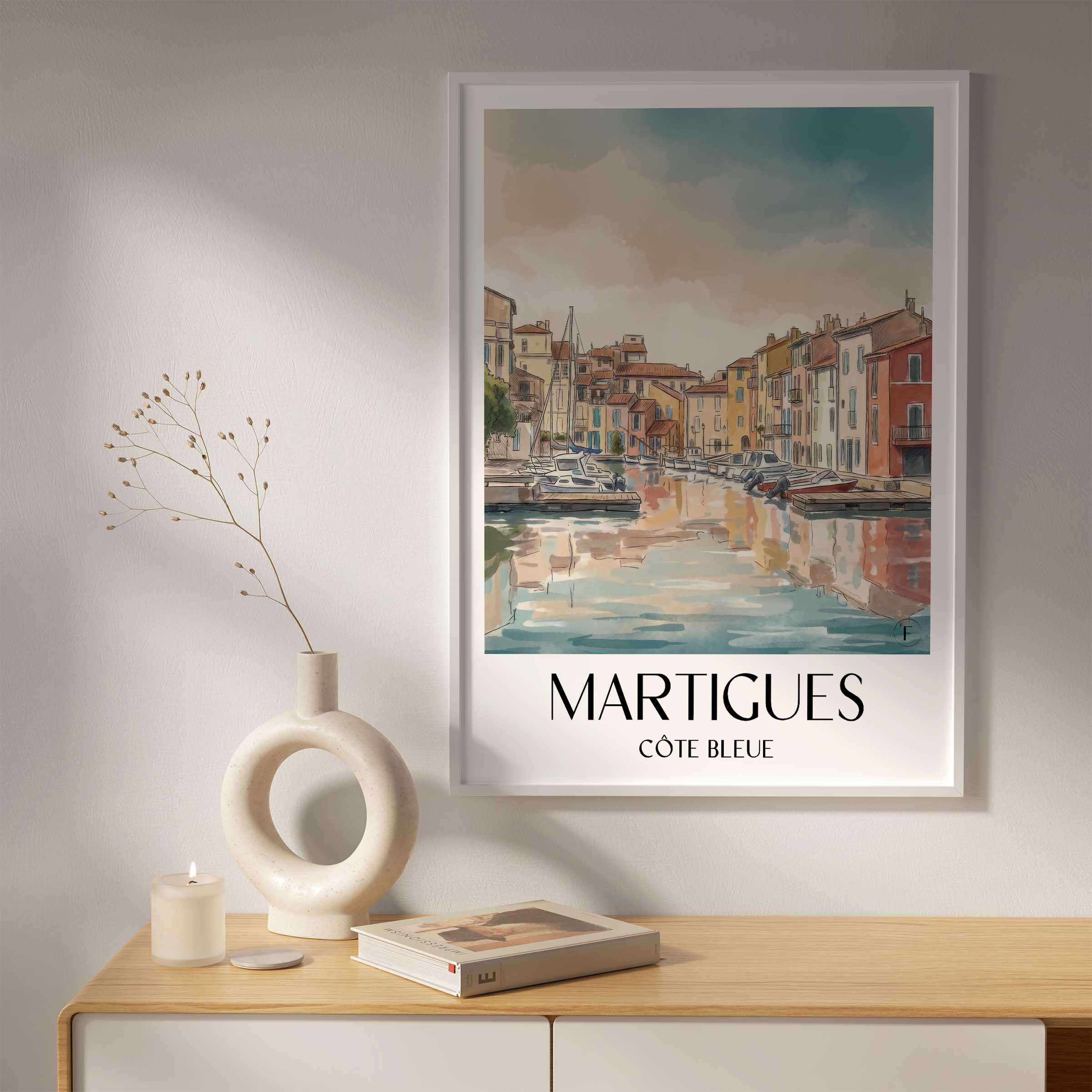 martigues-côte-bleue-frankreich-poster-aquarell