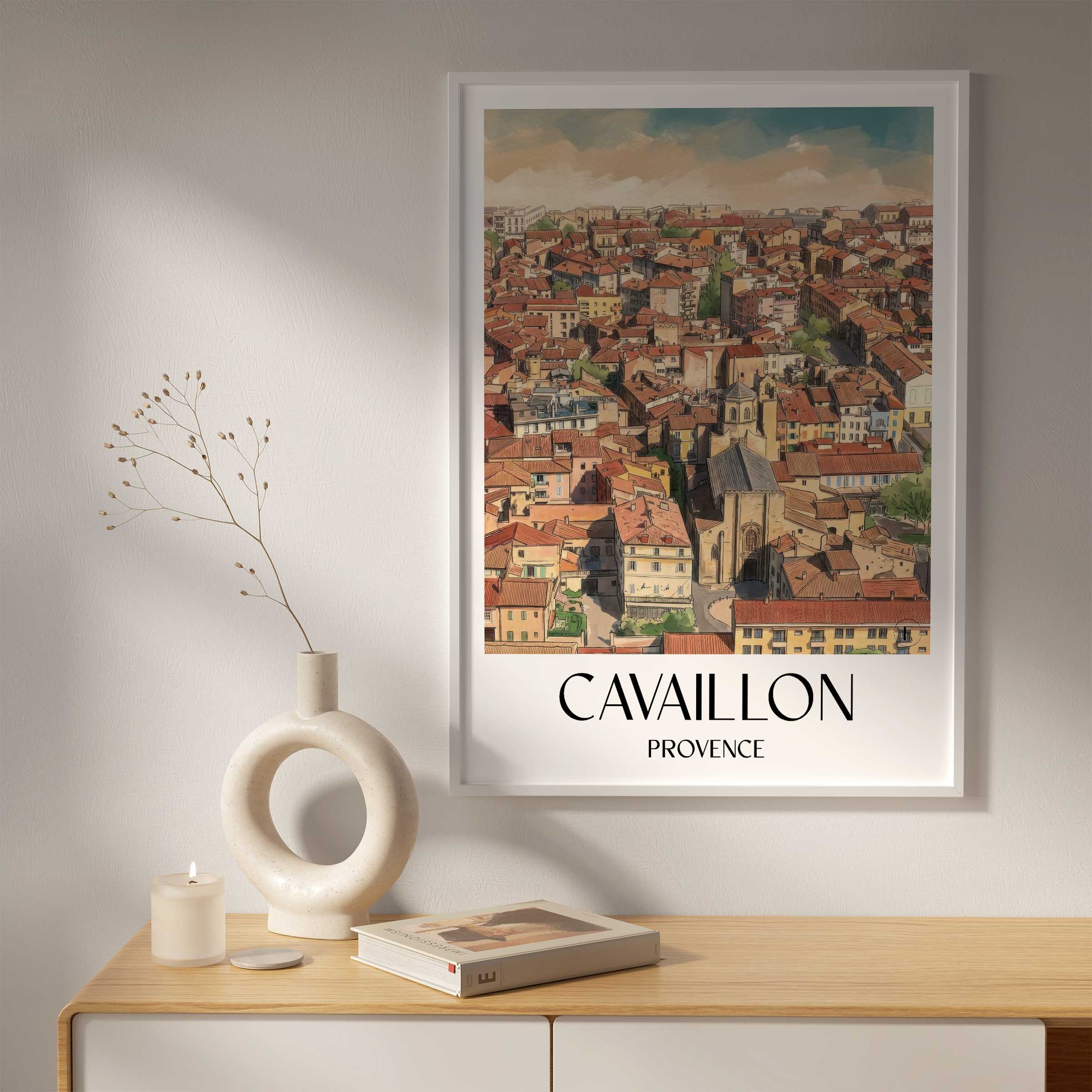 cavaillon-provence-frankreich-poster-aquarell