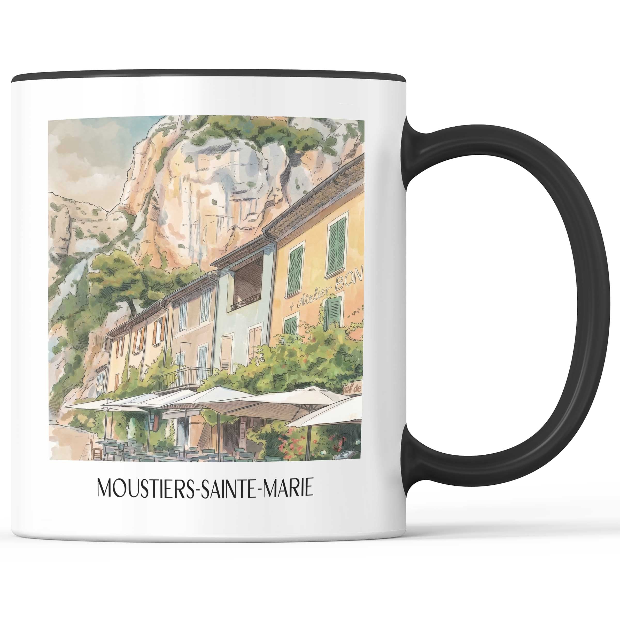 moustiers-sainte-marie-provence-frankreich-kaffeebecher-aquarell