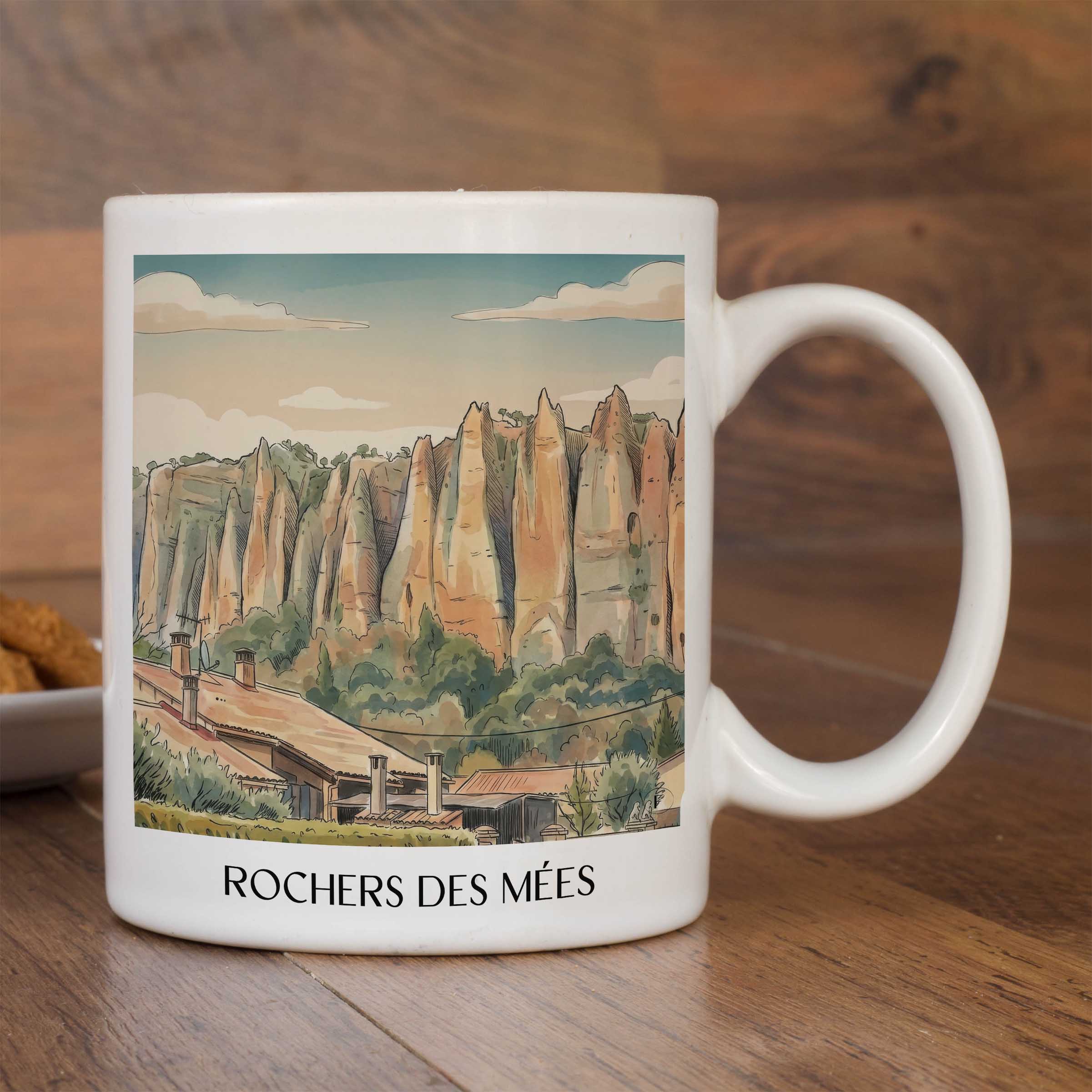 rochers-des-mées-provence-frankreich-kaffeebecher-aquarell