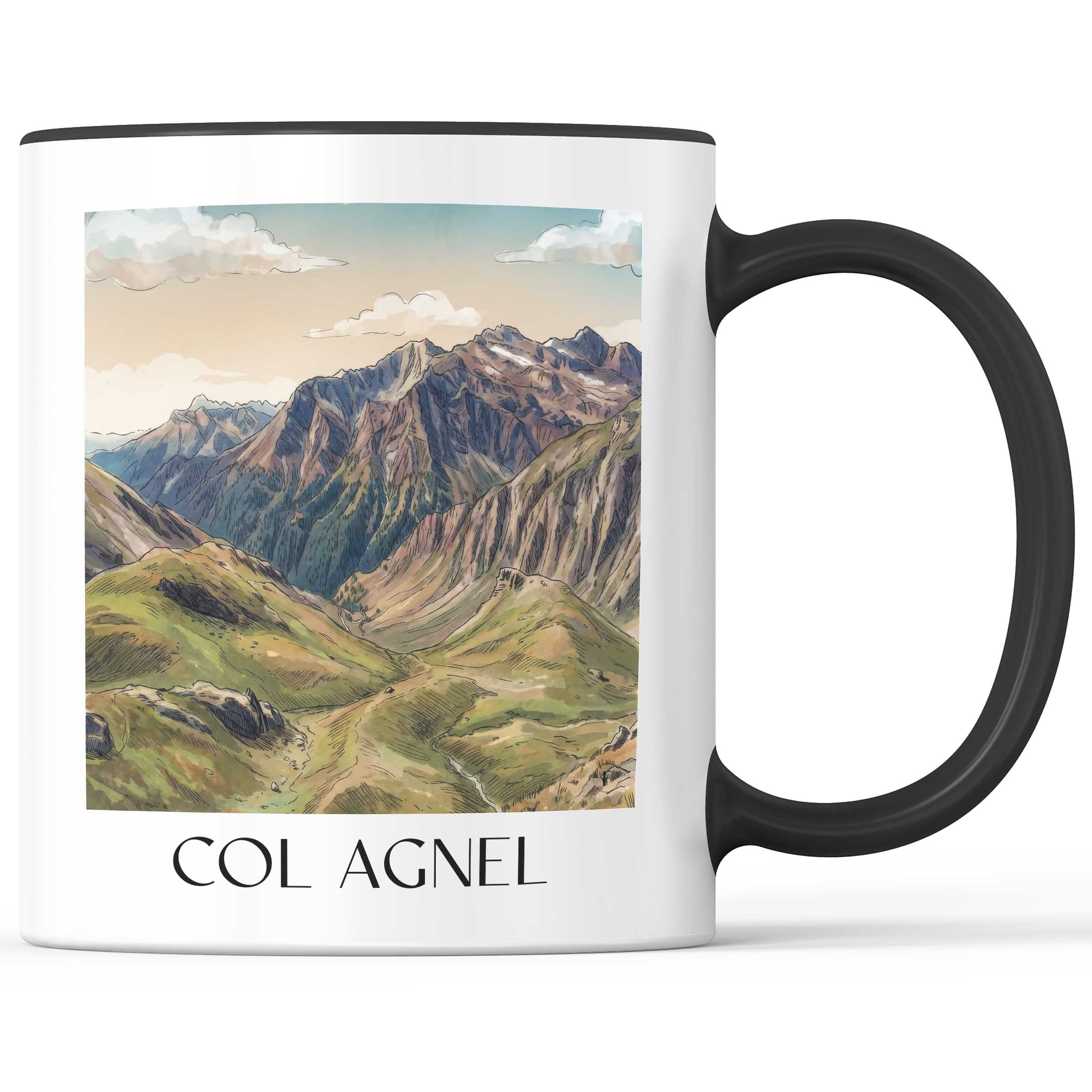 col-agnel-molines-en-queyras-frankreich-kaffeebecher-aquarell