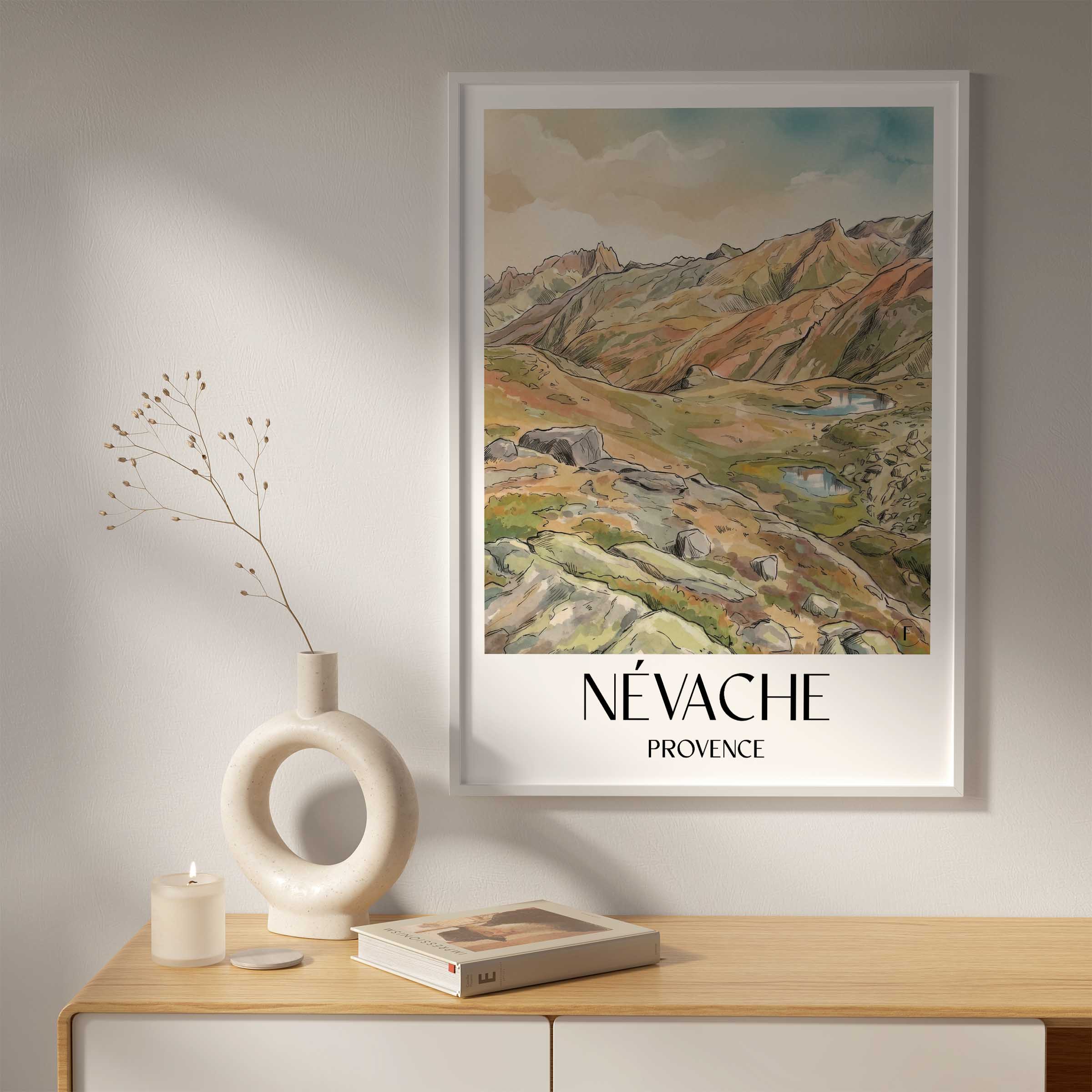 névache--provence-frankreich-poster-aquarell