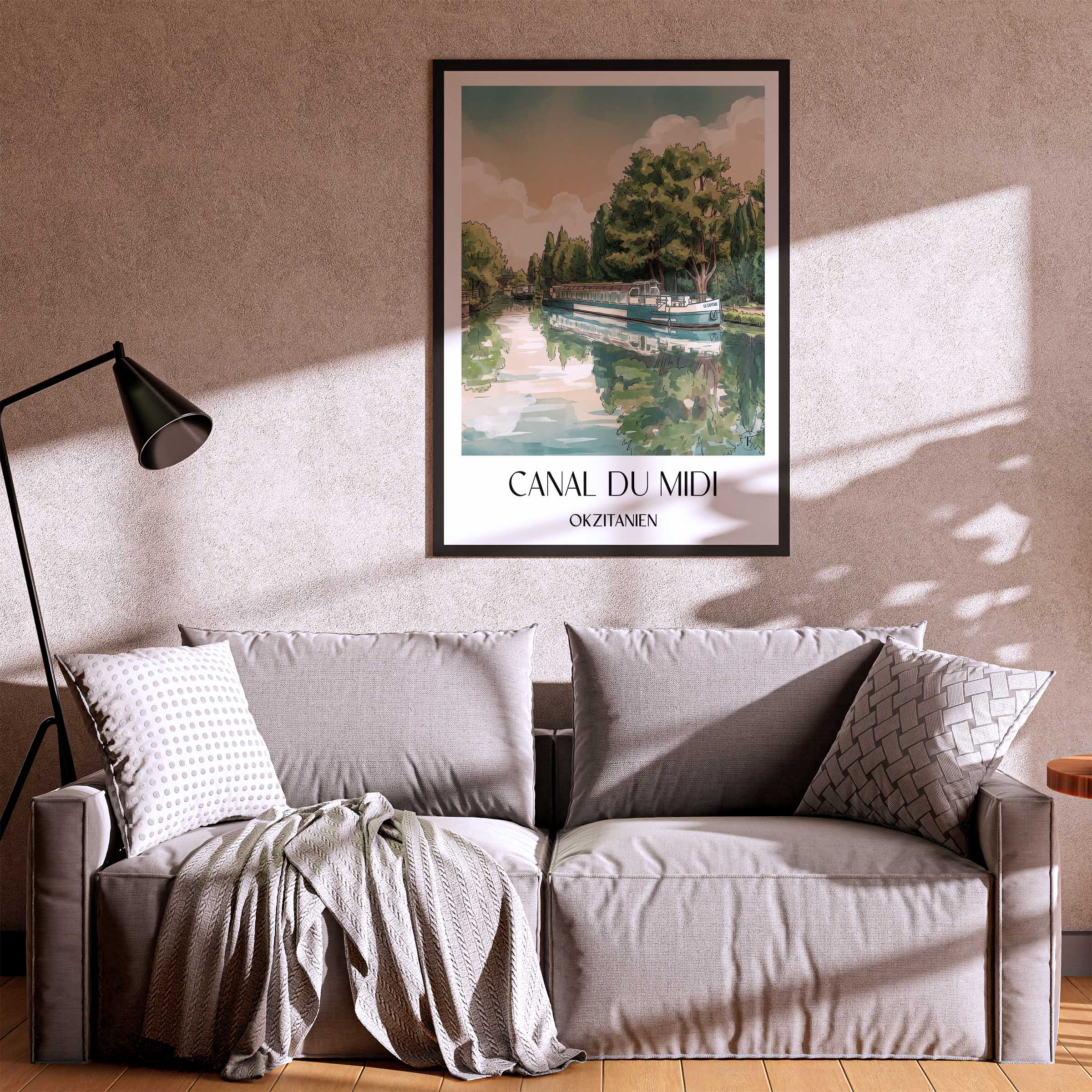 canal-du-midi-okzitanien-frankreich-poster-aquarell